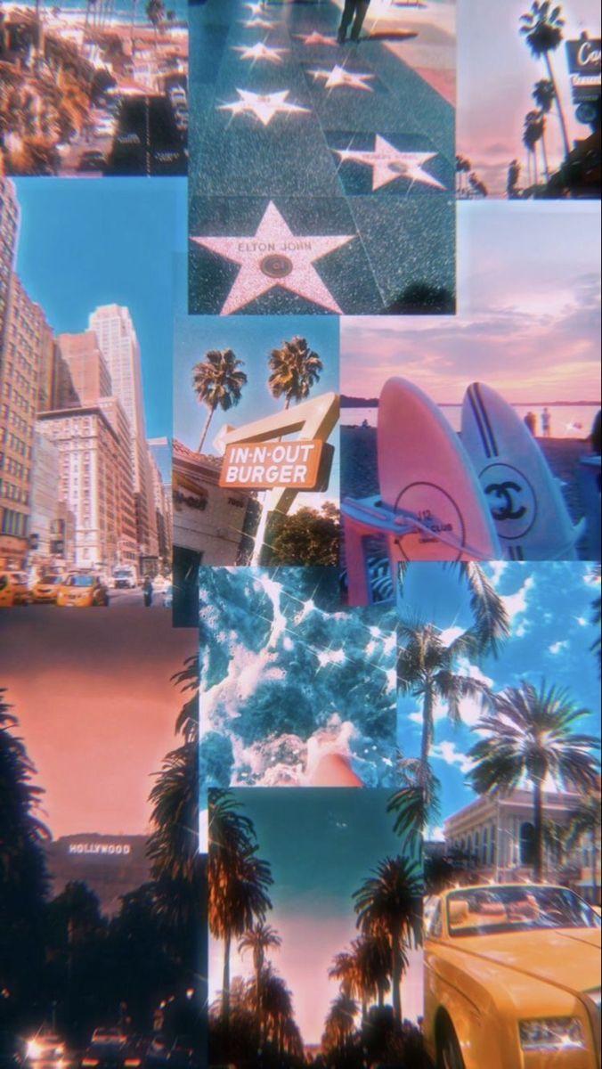 676x1200 Hollywood Beach. Aesthetic Wallpaper, IPhone Wallpaper Tumblr Aesthetic, Aesthetic Pastel Wallpaper