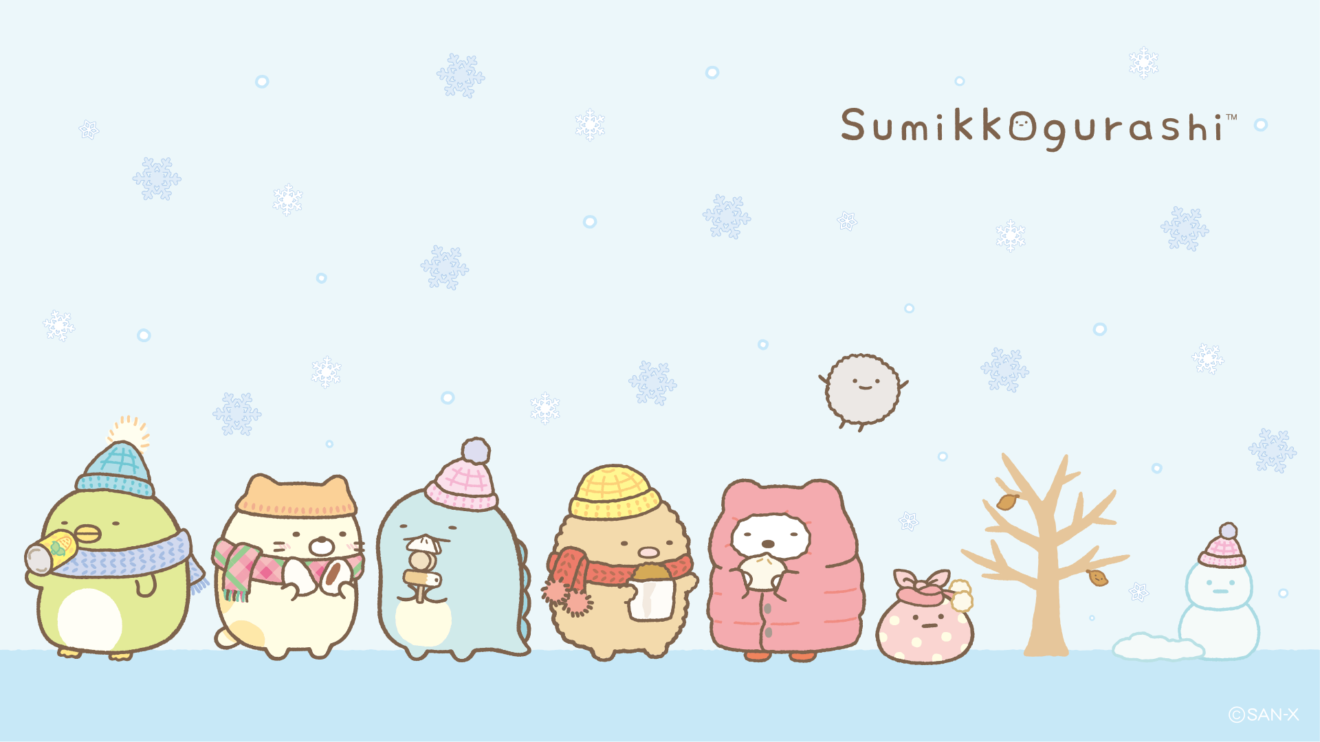 1920x1080 Sumikko Gurashi Wallpaper