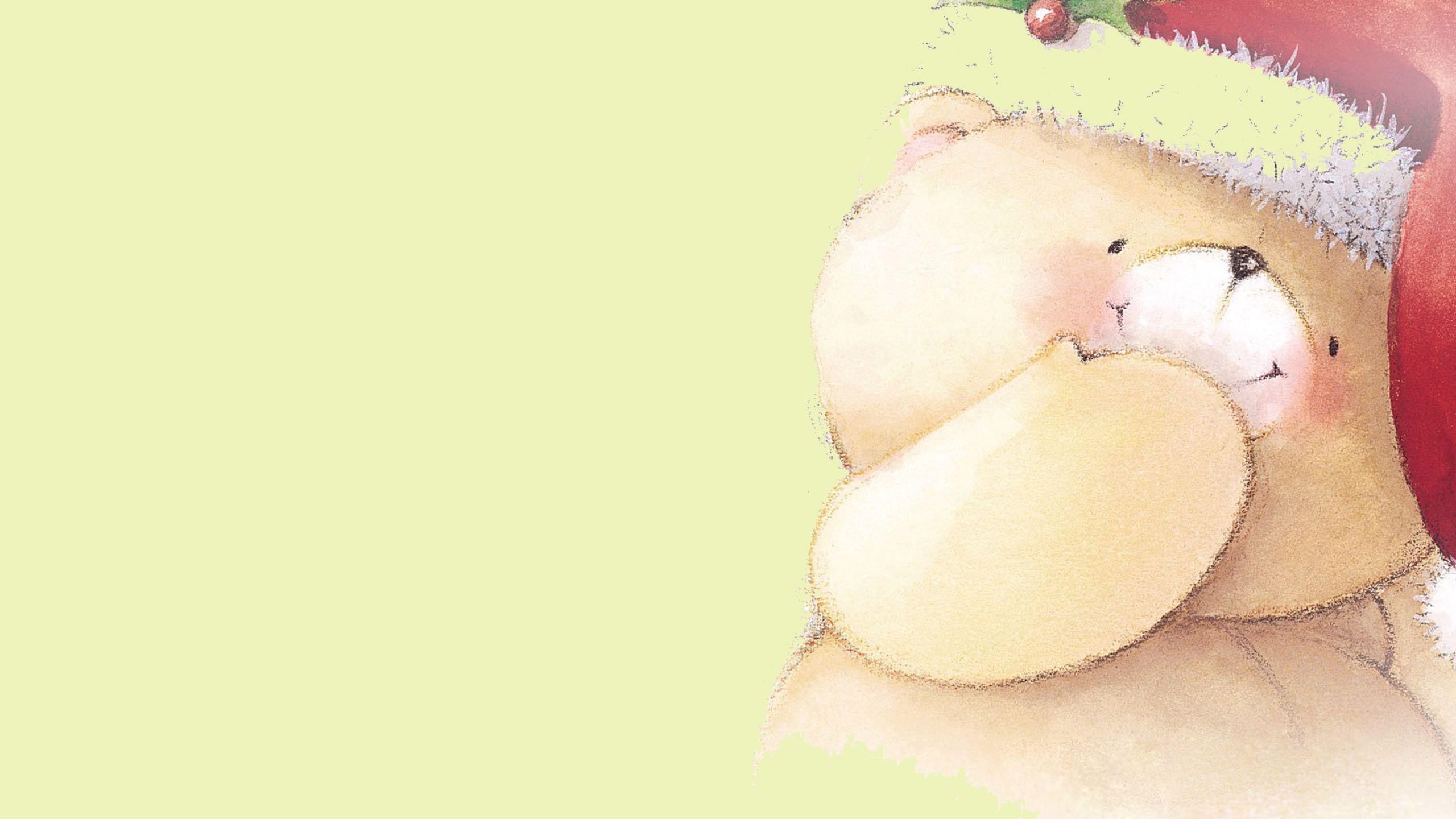 2560x1440 Teddy Bear Background