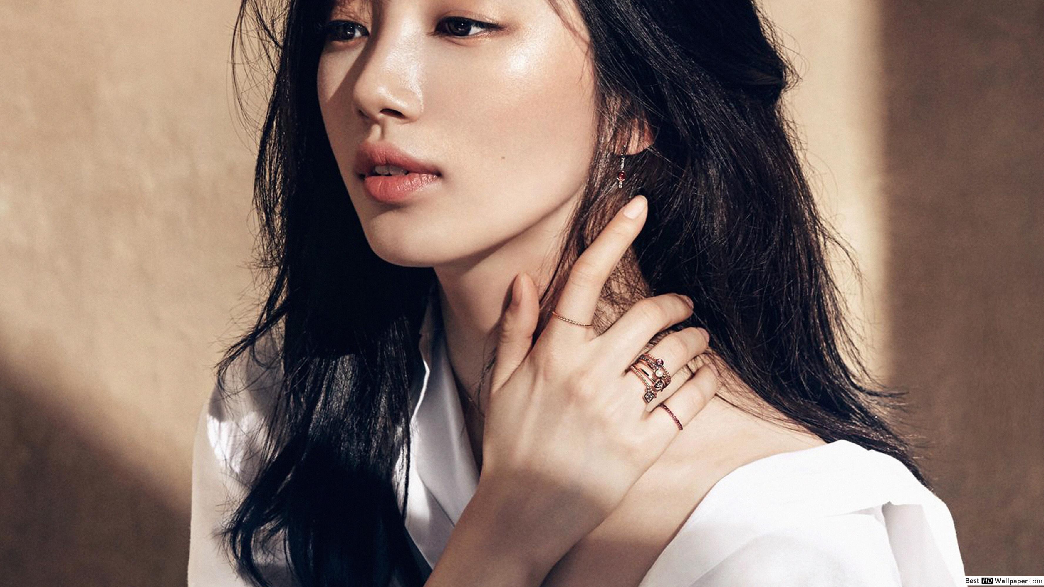3554x1999 Hot Korean actress Bae Suzy HD wallpaper download