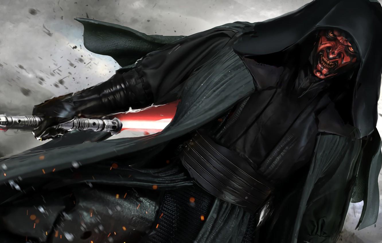 1332x850 Wallpaper Star Wars, Darth Maul, Movie, Star Wars Episode I: The Phantom Menace image for desktop, section фильмы