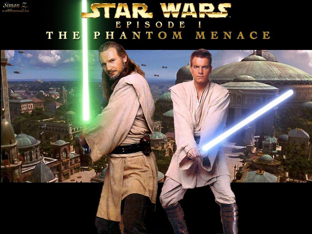 1024x768 Star Wars Episode I-The Phantom Menace Review. Star wars characters wallpaper, Star wars characters, Star wars episodes