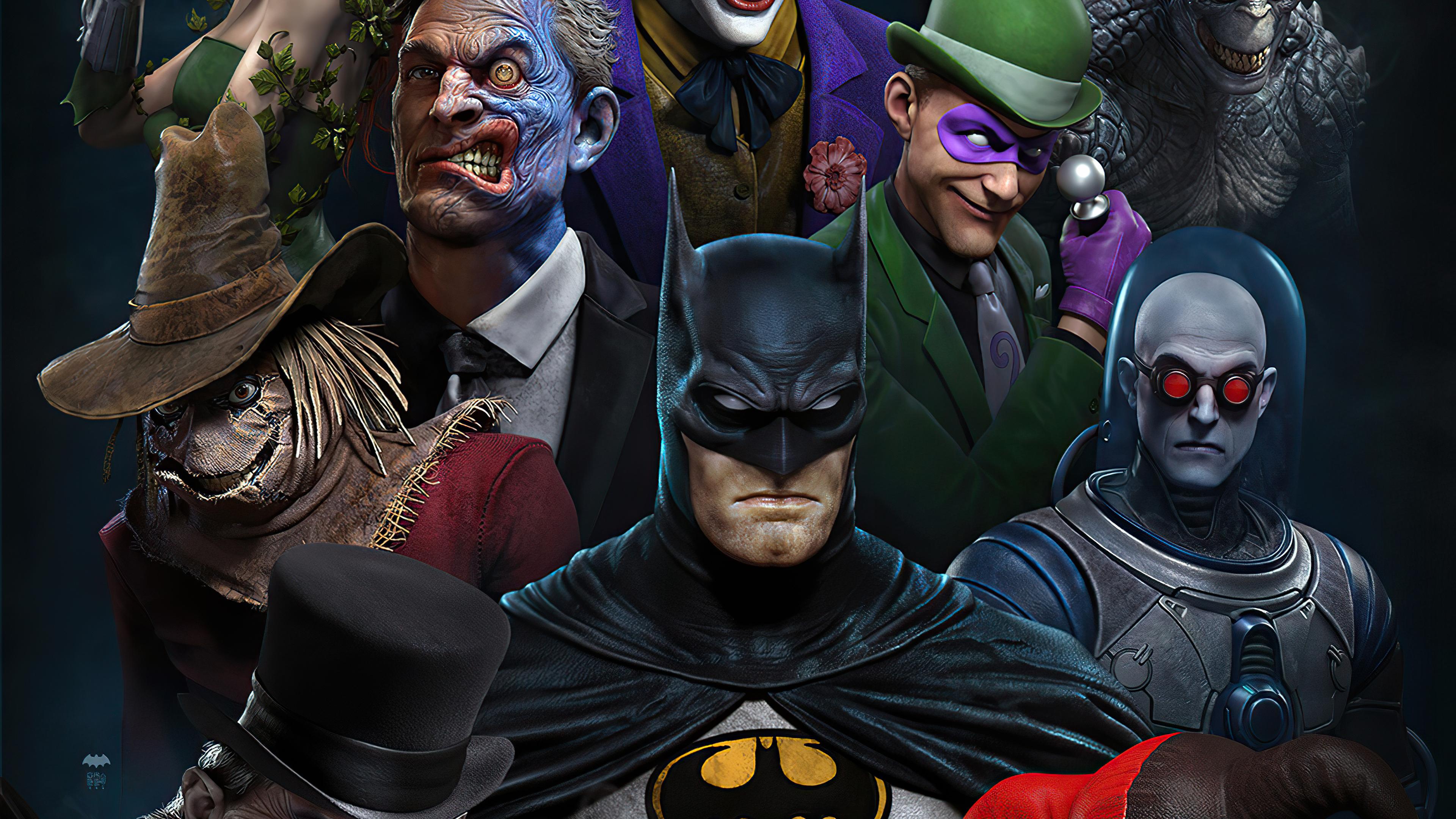 3840x2160 Batman The Animated Series Superheroes 4k, HD Superheroes, 4k Wallpaper, Image, Background, Photo and Picture