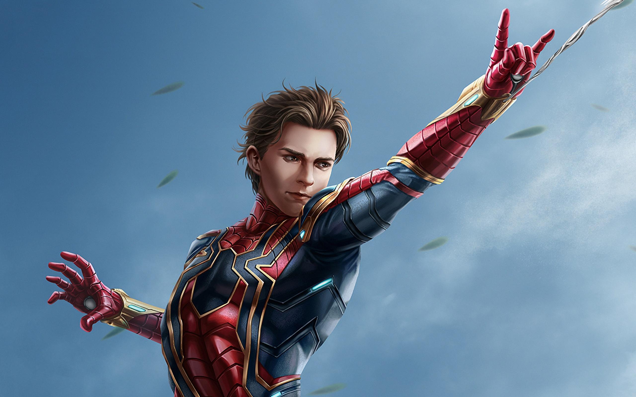 2560x1600 Wallpaper 4k Tom Holland Spiderman Wallpaper