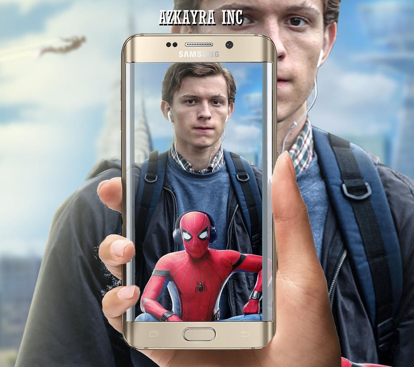 1353x1198 Tom Holland Spide Homecoming Wallpaper HD for Android