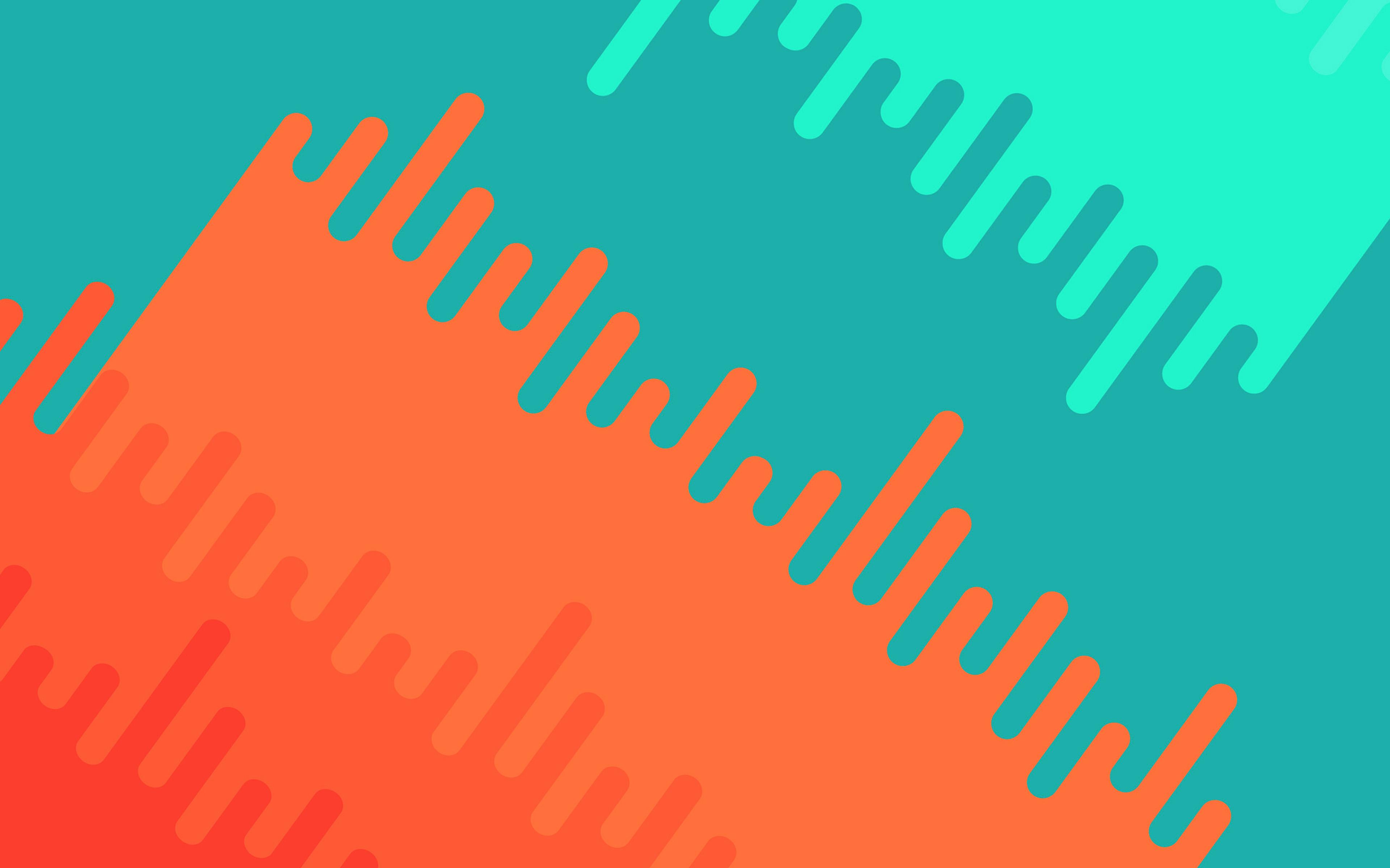 3840x2400 wallpaper for desktop, laptop. abstract orange green art pattern