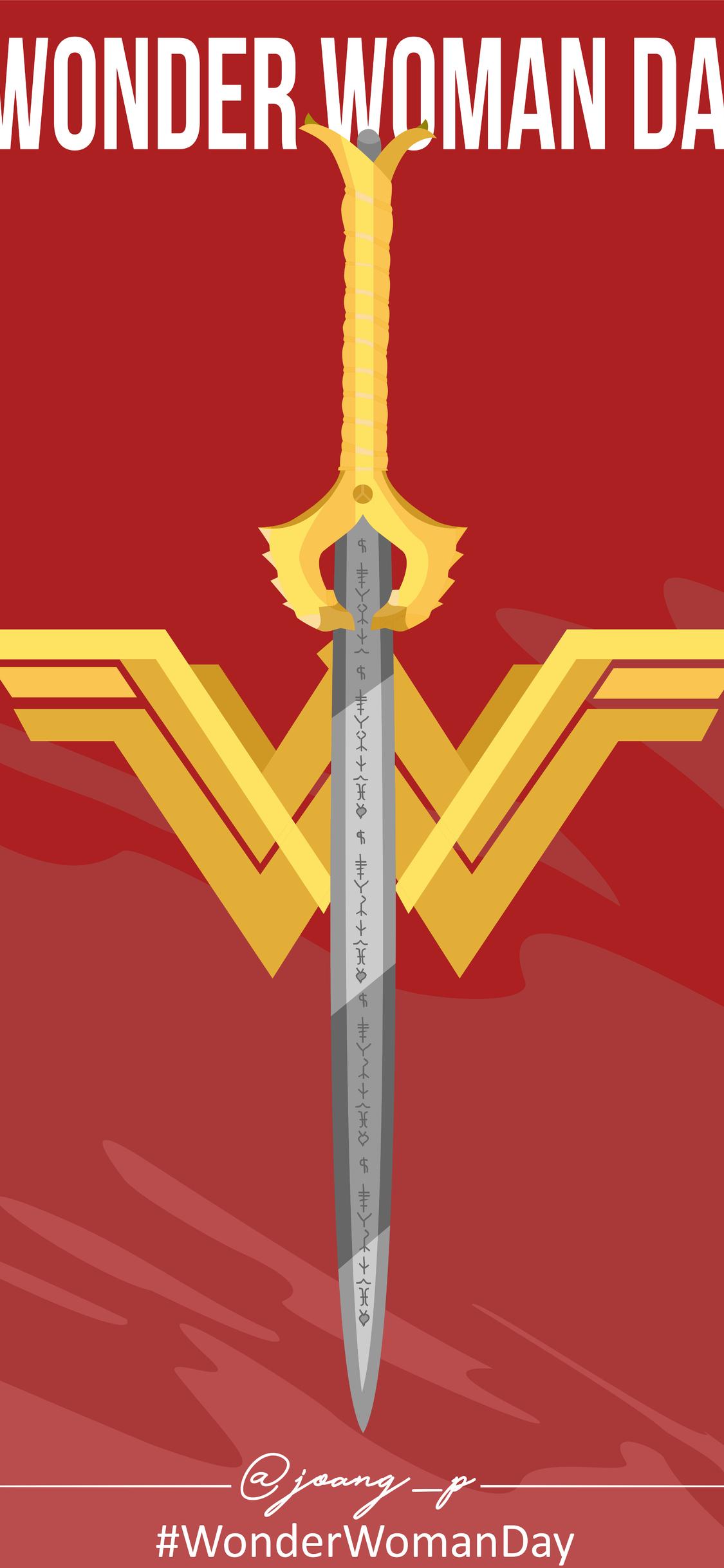 1125x2436 Wonder Woman Logo Minimalist 5k iPhone XS, iPhone iPhone X HD 4k Wallpaper, Image, Background, Photo and Picture