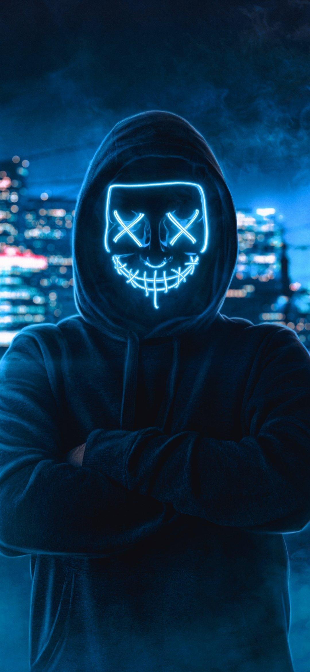 1080x2340 Hacker Man Wallpaper Free HD Wallpaper