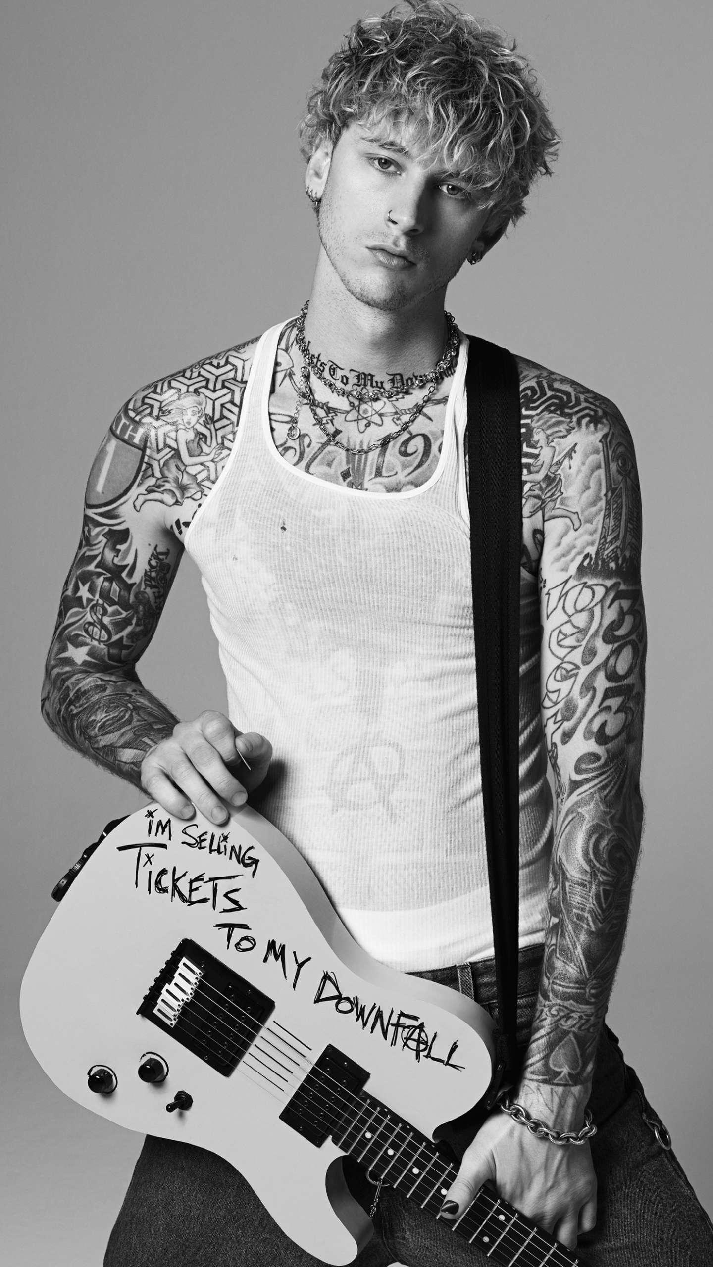 1440x2560 Machine Gun Kelly Wallpaper for Mobile
