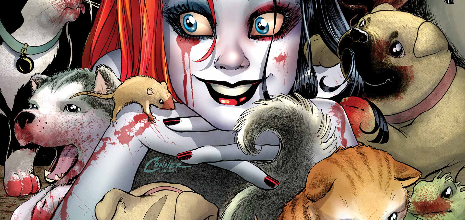 1900x900 Comics Harley Quinn wallpaper (Desktop, Phone, Tablet)