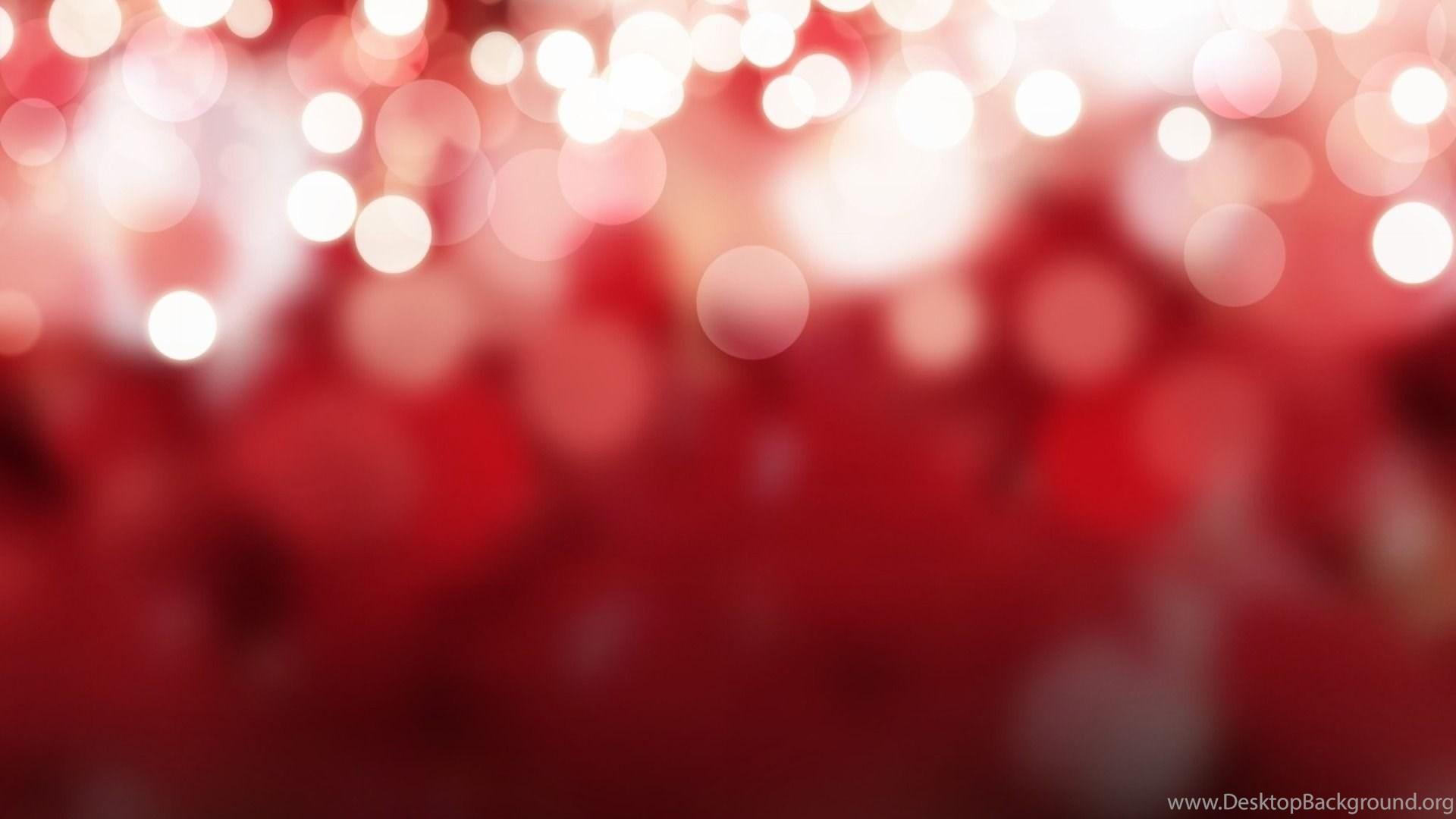 1920x1080 Red Light Circles Blur Wallpaper Desktop Background