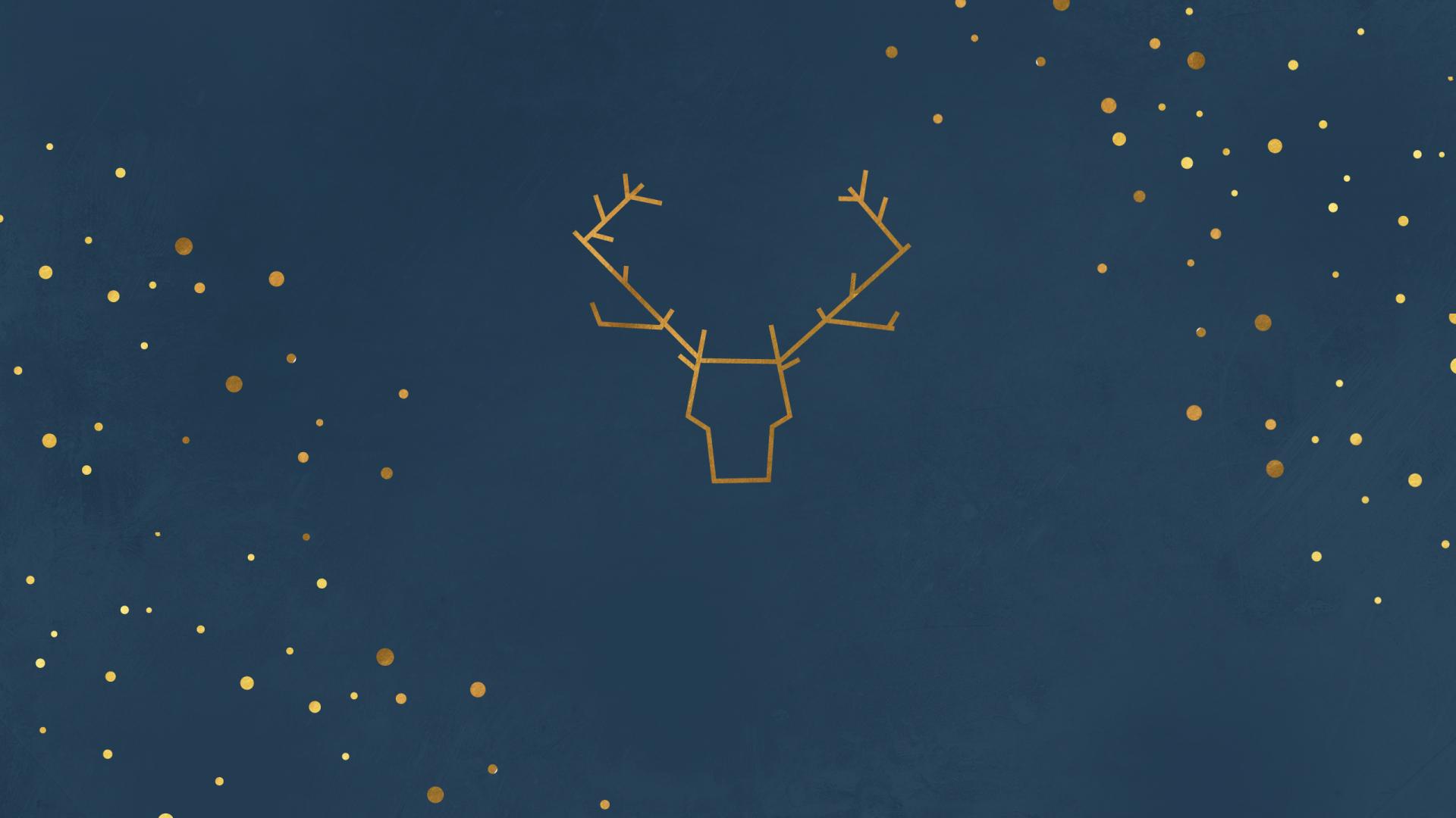 1920x1080 Free download Raindeer Minimal Christmas Illustration Desktop Wallpaper [2560x1440] for your Desktop, Mobile & Tablet. Explore Christmas Minimalist Wallpaper. Christmas Minimalist Wallpaper, Minimalist Background, Minimalist Wallpaper