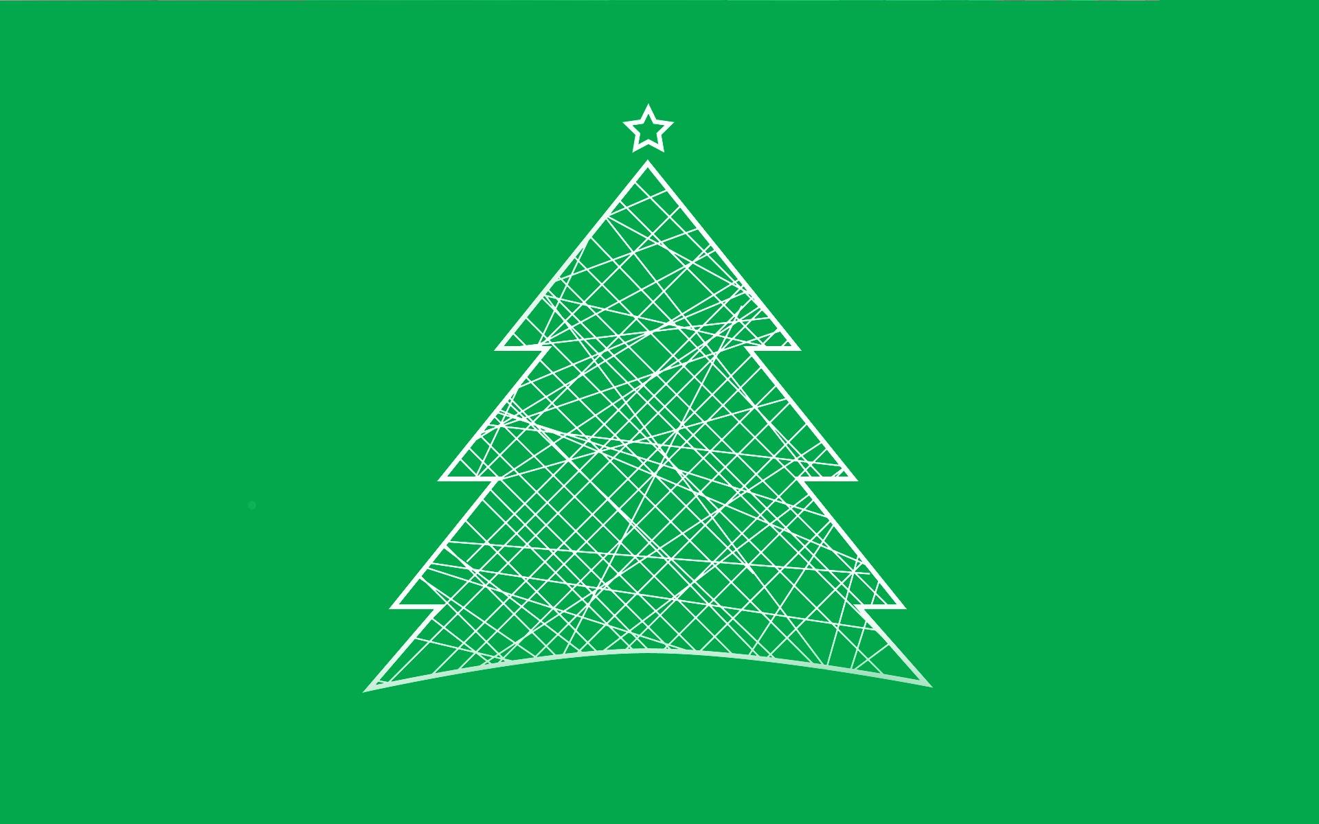 1920x1200 Wallpaper Christmas Minimalist Tree Desktop Wallpaper Minimalist HD Wallpaper