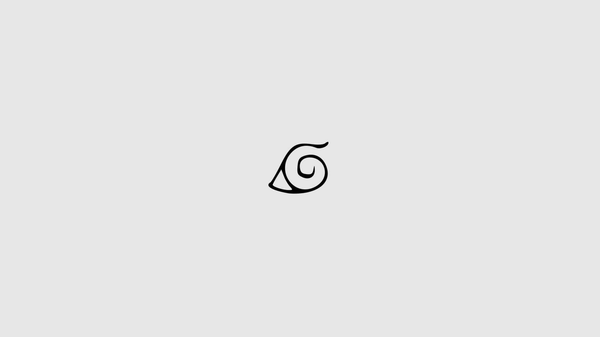 1920x1080 Naruto Logo Minimalist Wallpaper:1920x1080
