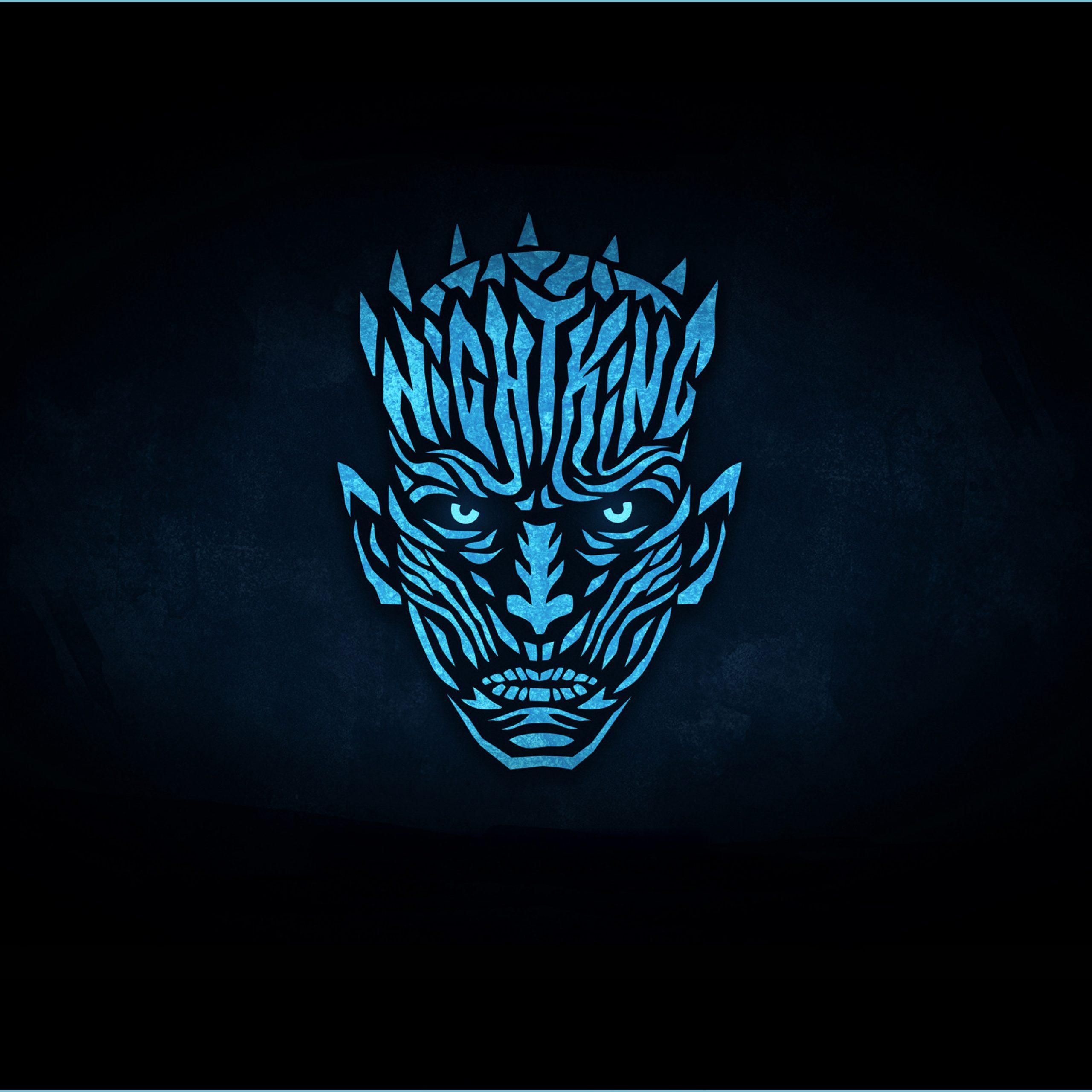 2560x2560 Night King Minimalist Logo 12k, HD Tv Shows, 12k Wallpaper, Image 1920x1080 4k