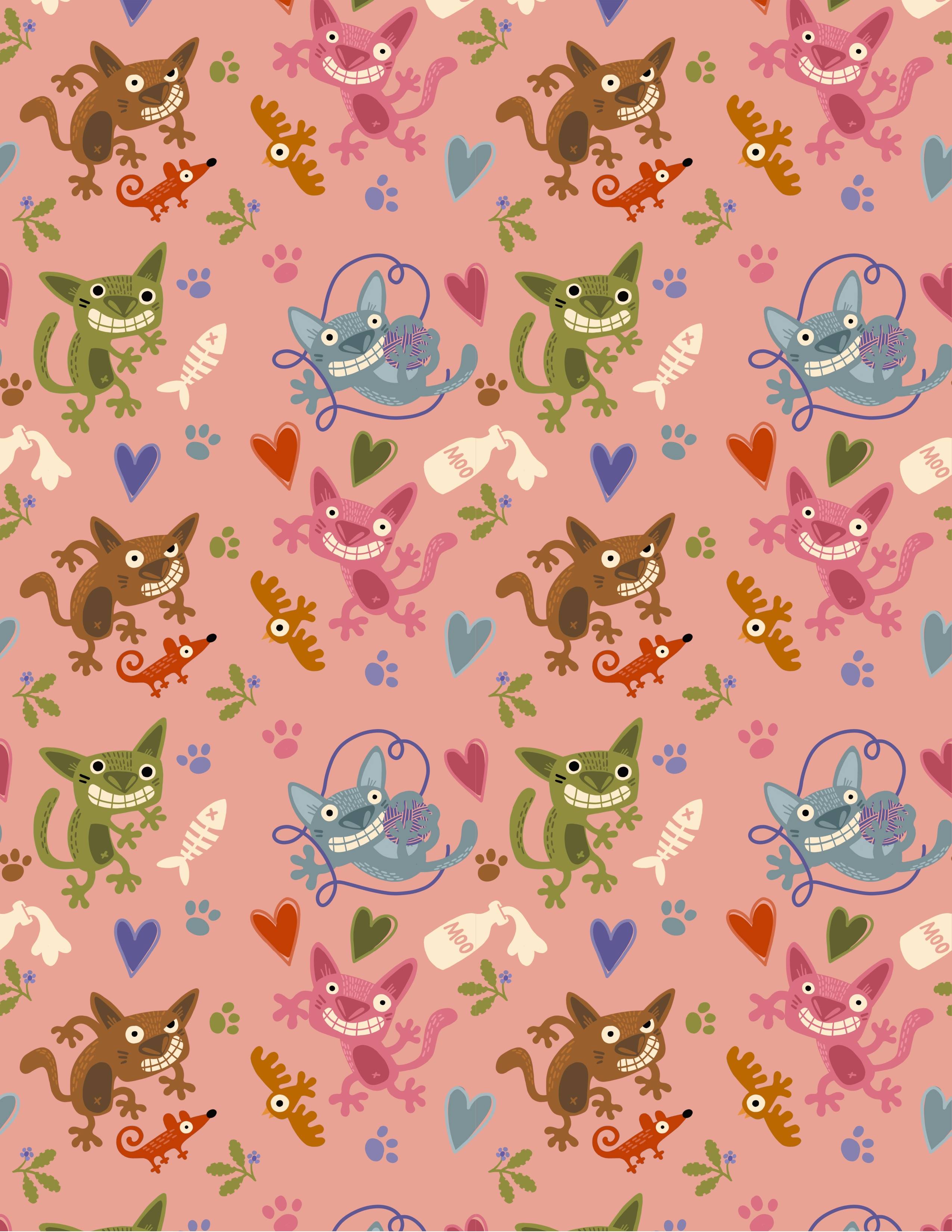 Cat Pink Kawaii Wallpapers Top Free Cat Pink Kawaii Backgrounds