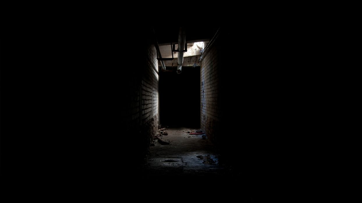 1244x700 Creepy Corridor Hallway Black dark creepy wallpaperx1080