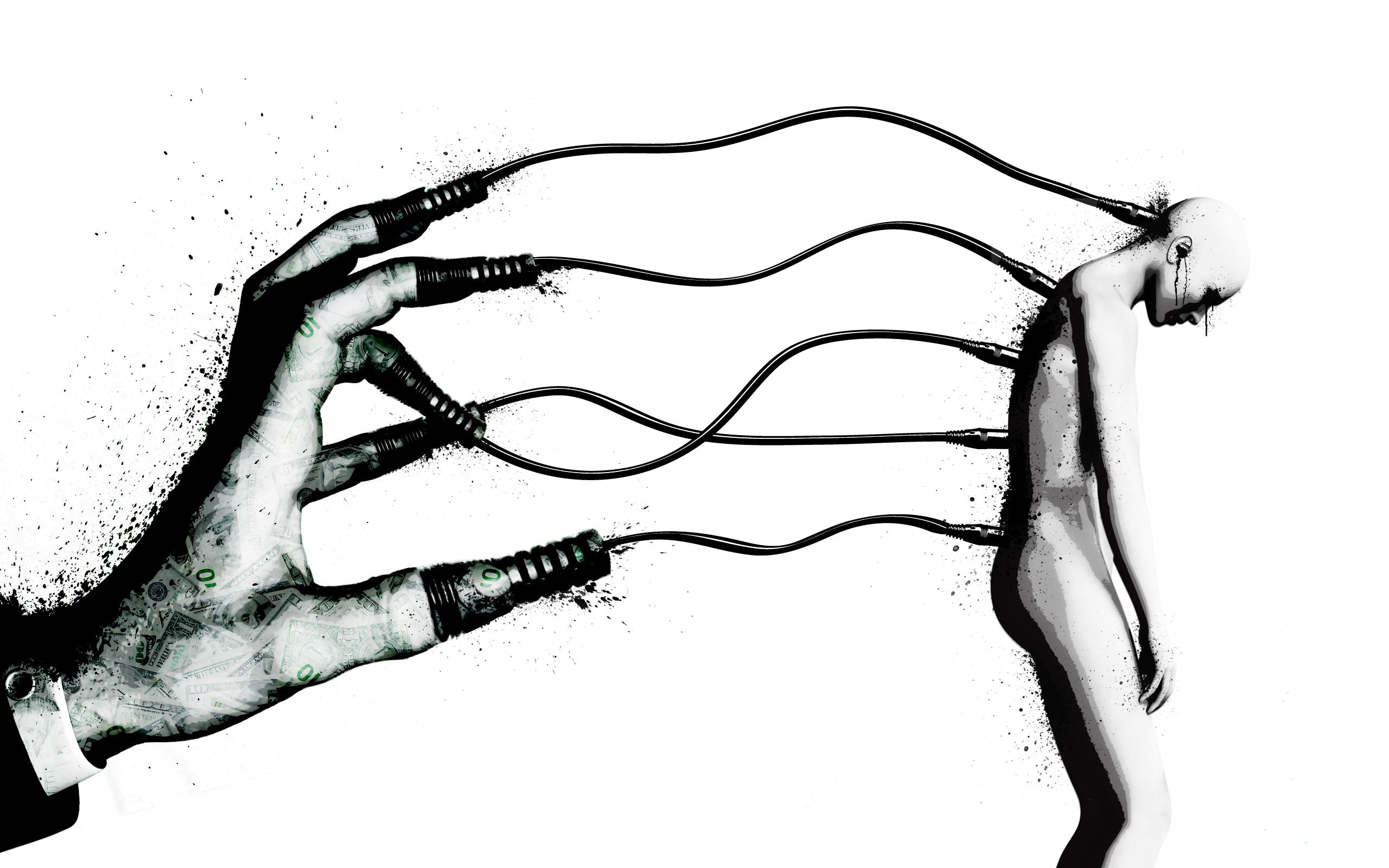 2560x1600 dark, Horror, Dream, Pain, Control, Mood, Emotion, Sad, Sorrow, Alone, Illness, Mental, Evil, Scary, Creepy, Spooky, Gross, Macabre, Chains, Anarchy, Blood, Death, Detail, Contrast, Art, Artistic, People Wallpaper HD / Desktop and