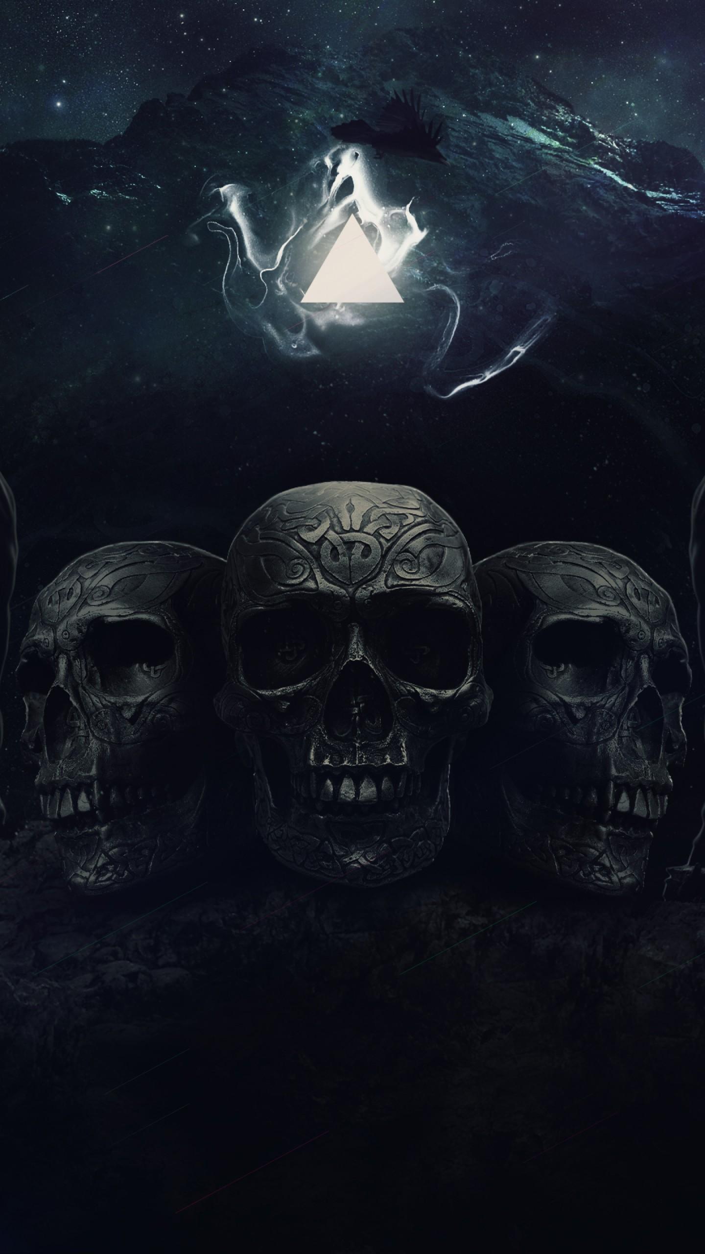 1440x2560 Dark Scary Wallpaper HD Wallpaper