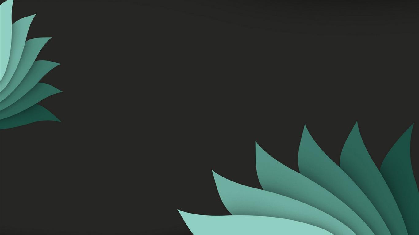 1366x768 Abstract Minimalist Vector Art Design HD Wallpaper