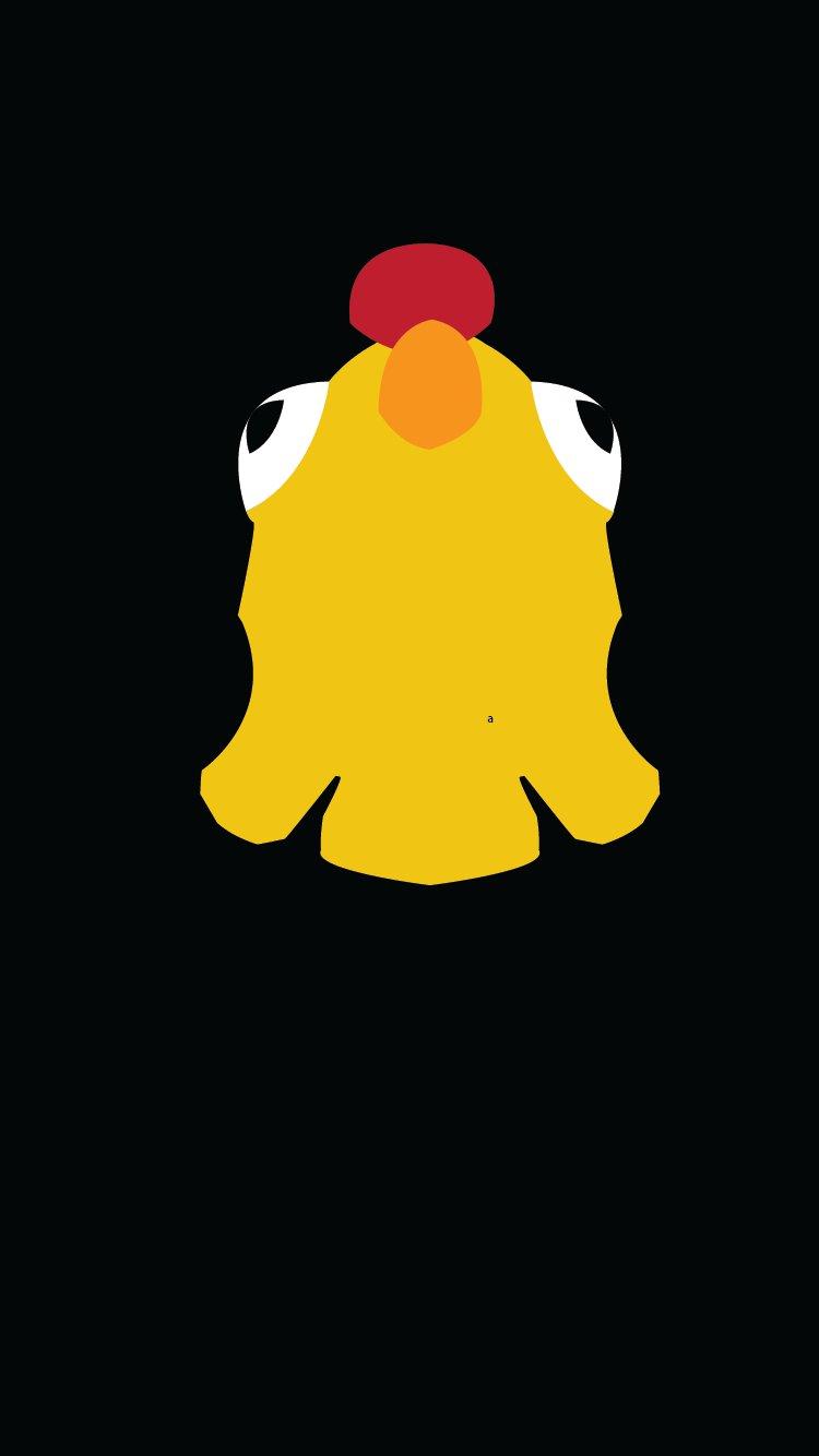 750x1334 Fall Guys Wallpaper, Optimized For IPhone 8 (Minimalist Vector Art)