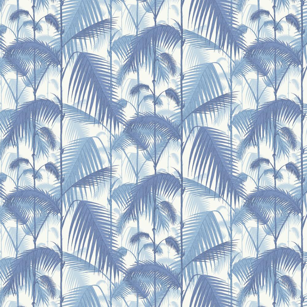 1000x1000 Palm Jungle by Cole & Son Blue : Wallpaper Direct