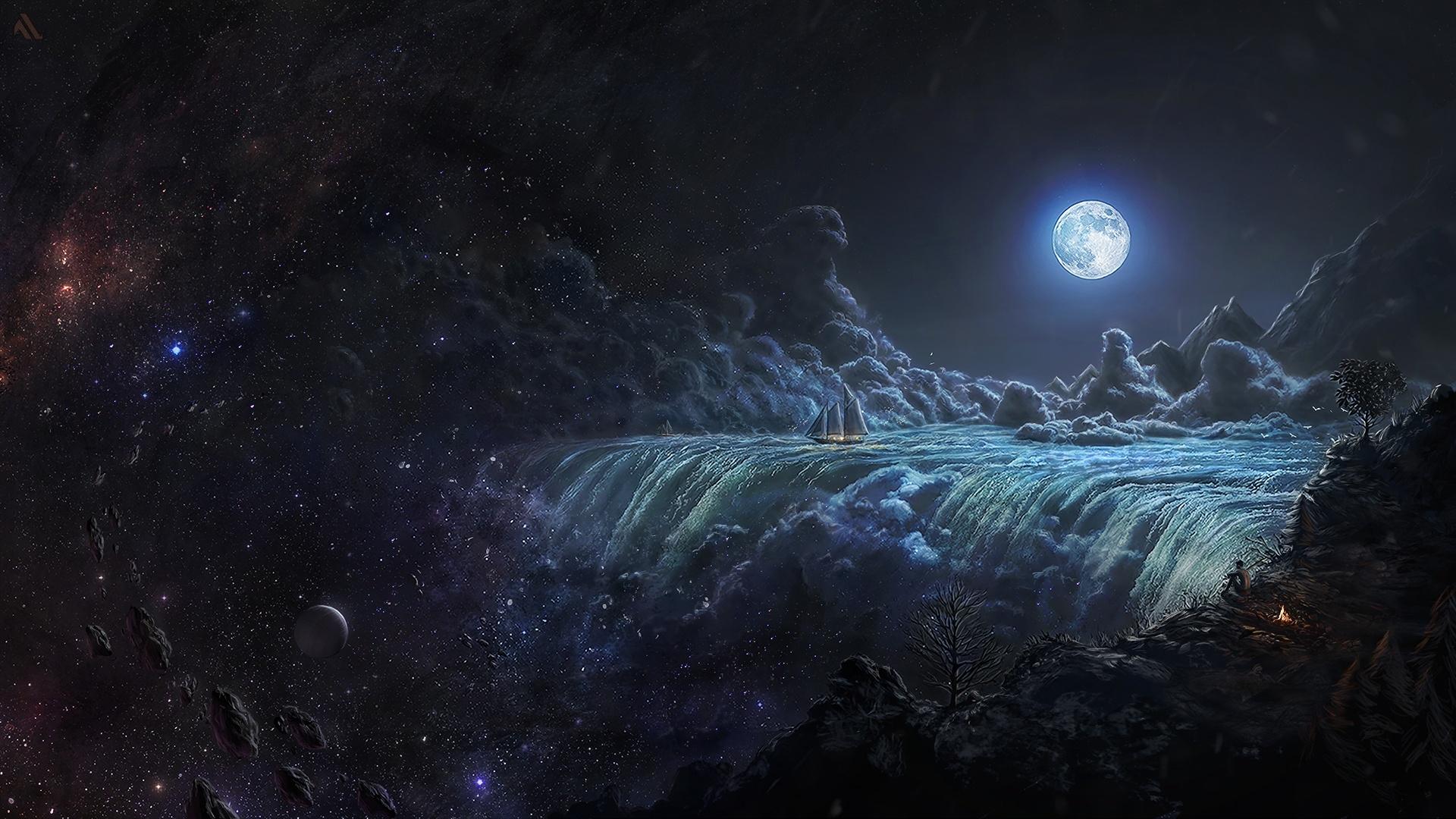 1920x1080 Amazing Waterfall Wallpaper, HD Nature 4K Wallpaper, Image, Photo and Background
