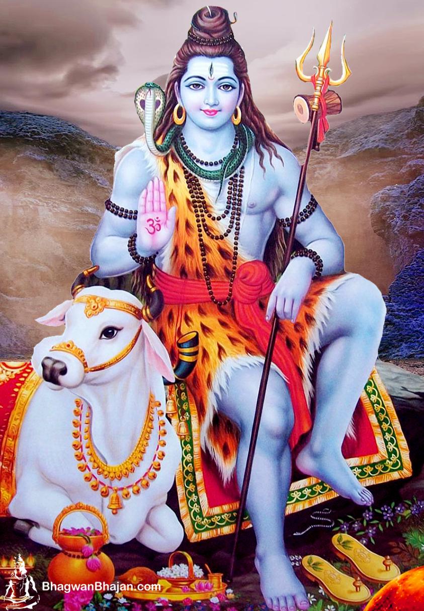 843x1215 Lord Shiva HD Wallpaper