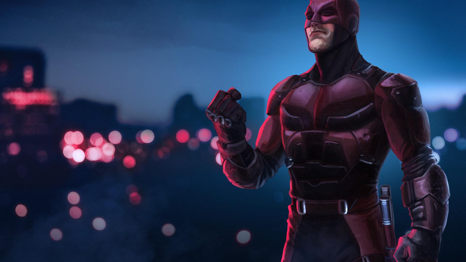 1920x1080 Desktop Wallpaper Daredevil, Superhero, Marvel Comics, Artwork, HD Image, Picture, Background, 7 Xr I