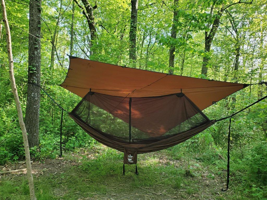 1024x768 Pathfinder Jungle Hammock and Tarp. Hammock Camping. Self Reliance Outfitters
