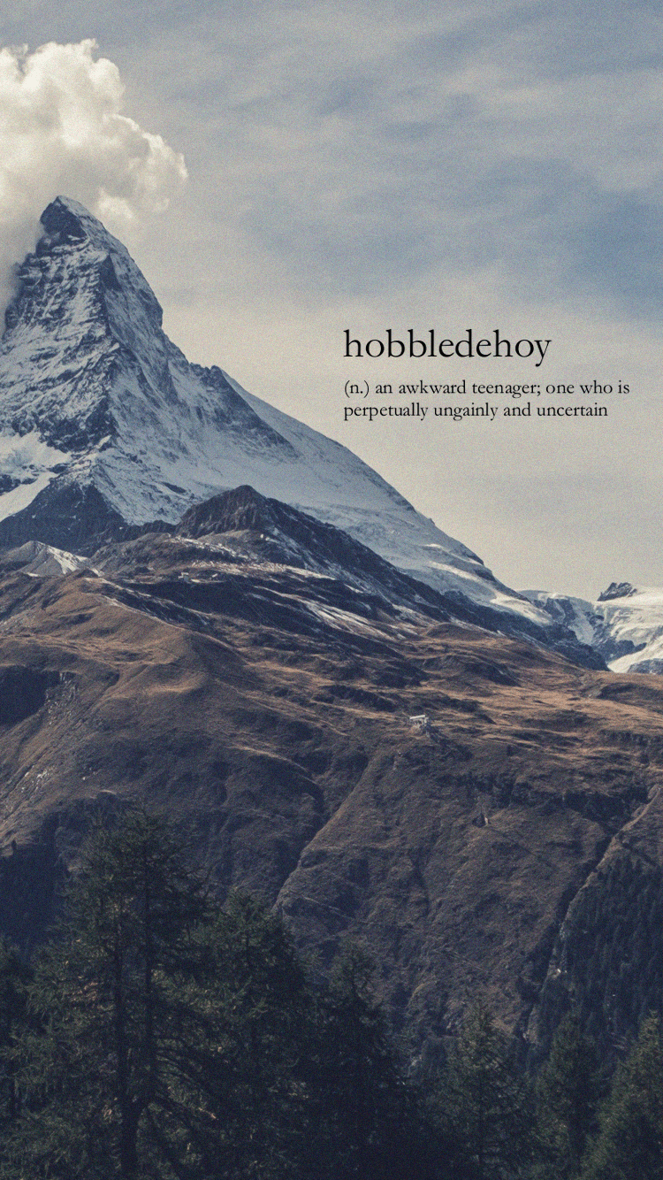 750x1334 Mountain Aesthetic Wallpaper