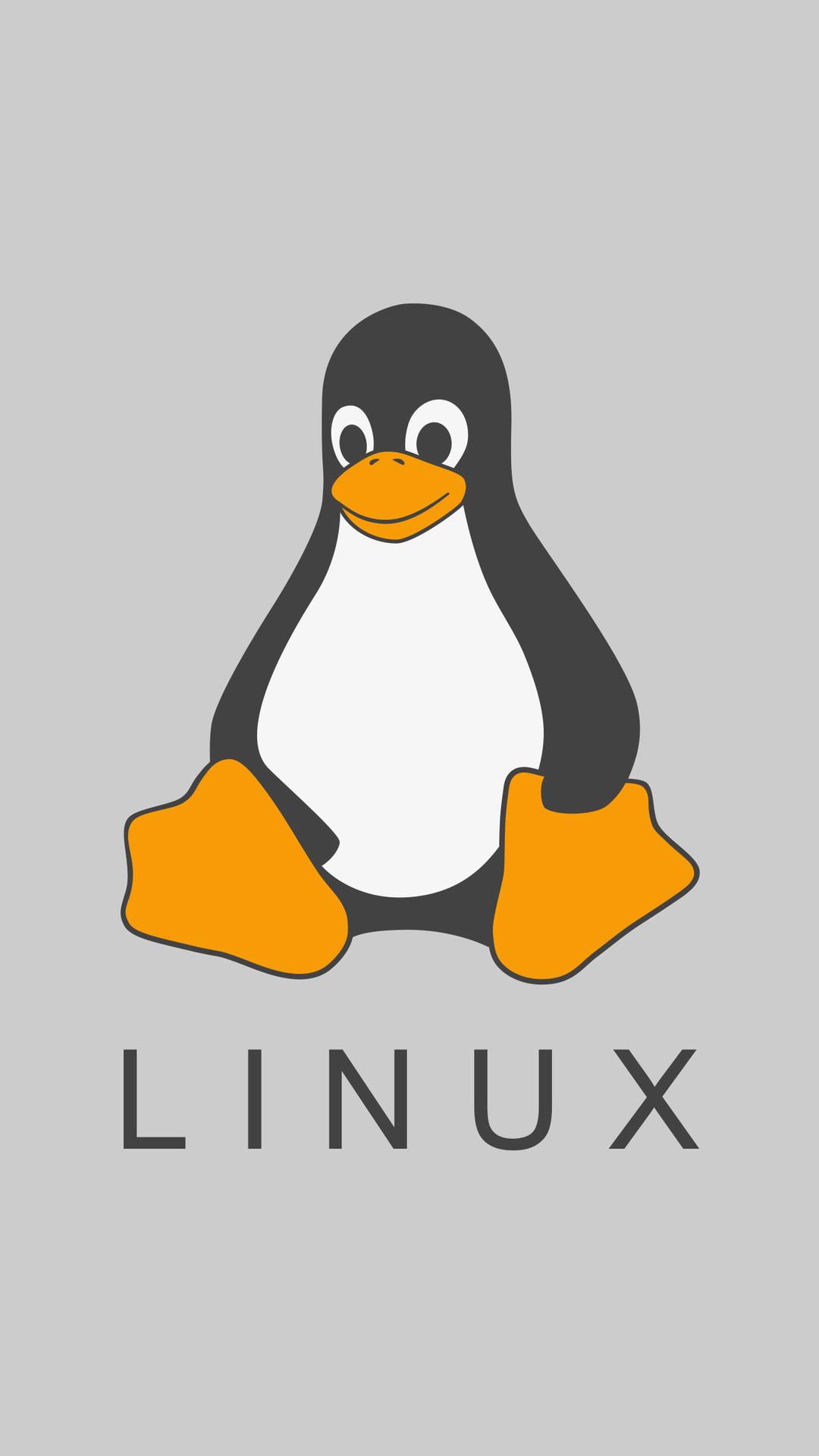 1080x1920 1080x1920 tux, ubuntu, logo, computer, linux, minimalism, HD for iPhone 8 wallpaper