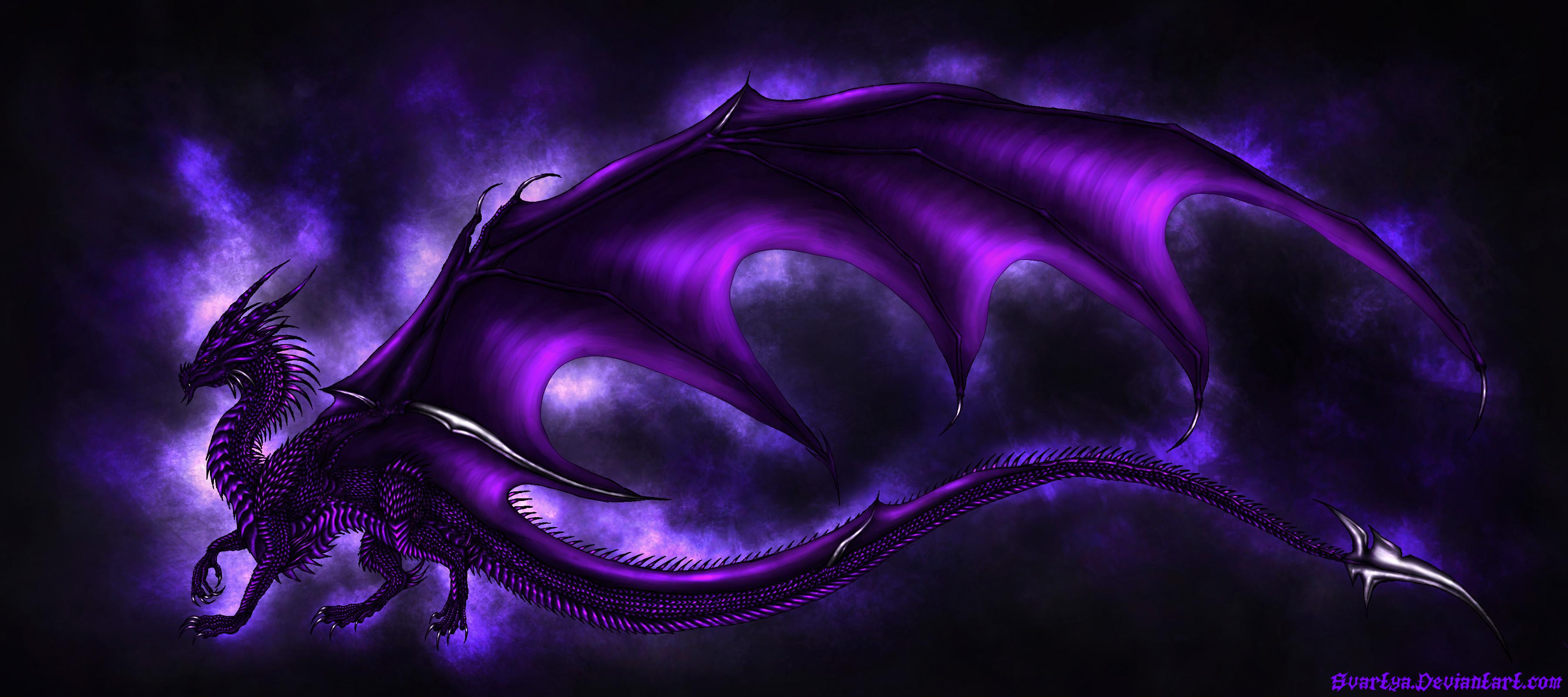 3600x1600 Purple Dragon Wallpaper The Best 68 Image In 2018 HD Wallpaper