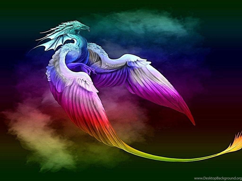 1024x768 Awesome Dragon Background Desktop Background
