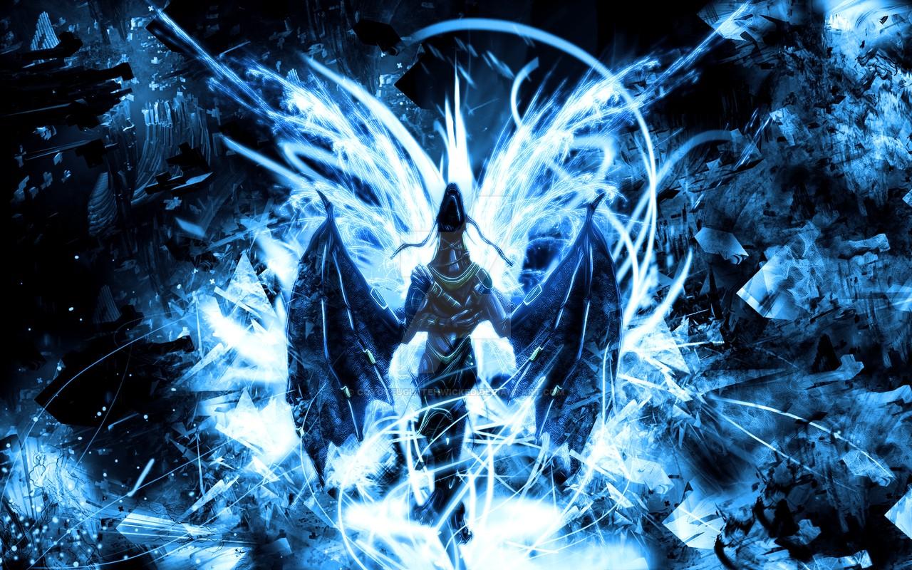 1280x800 Lightning Dragon Wallpaper