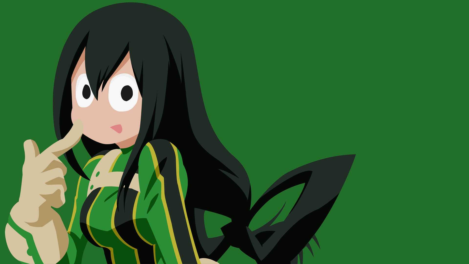 1920x1080 Tsuyu Asui Wallpaper Free HD Wallpaper