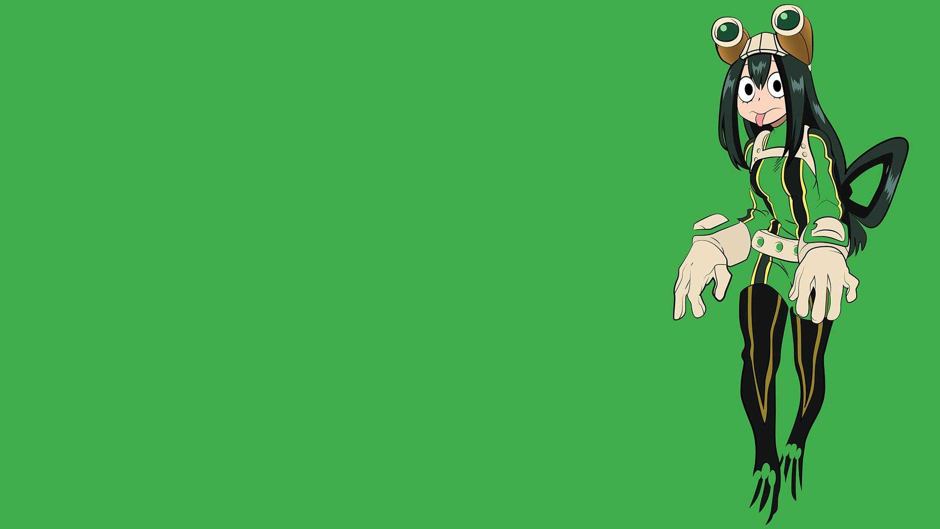 1920x1080 Tsuyu Asui Wallpaper Desktop