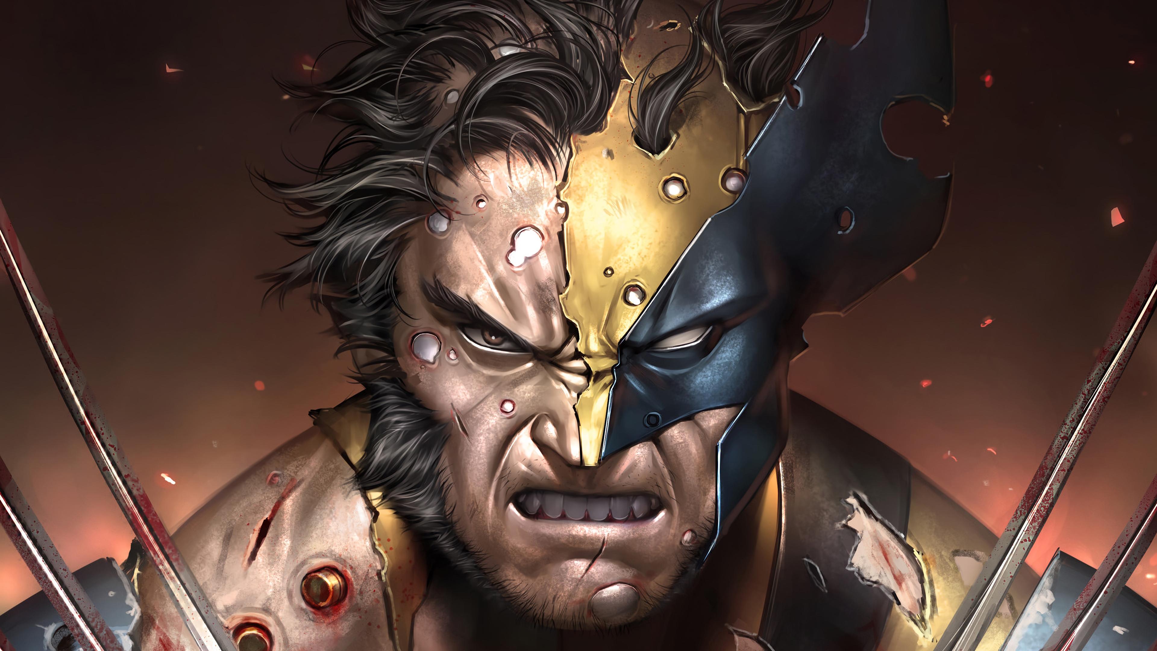 3840x2160 Wallpaper 4k Wolverine Sketch Art Wallpaper