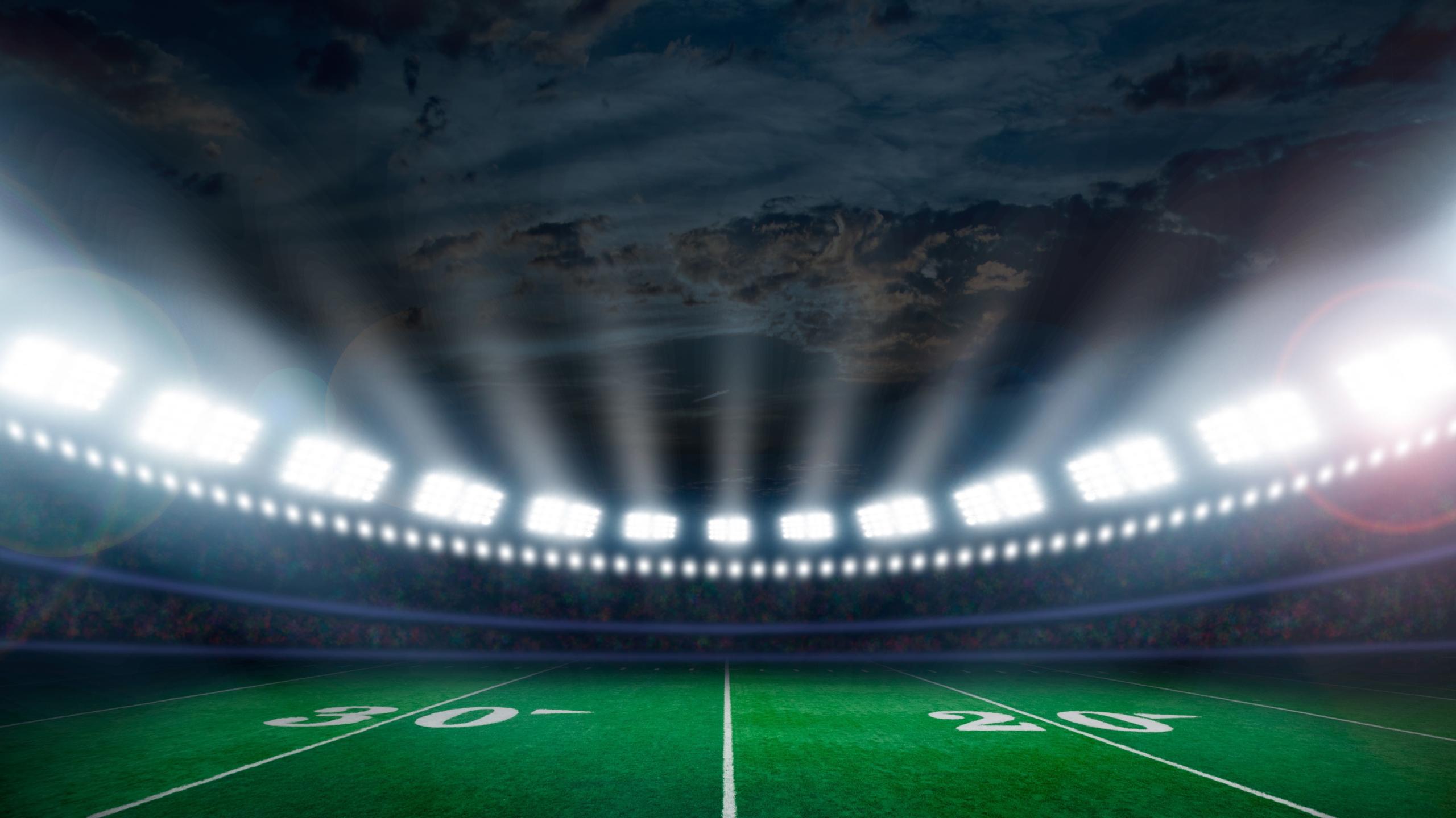 2560x1440 Download 2560x1440 wallpaper stadium, football, lights, sports, dual wide, widescreen 16: widescreen, 2560x1440 HD image, background, 8462