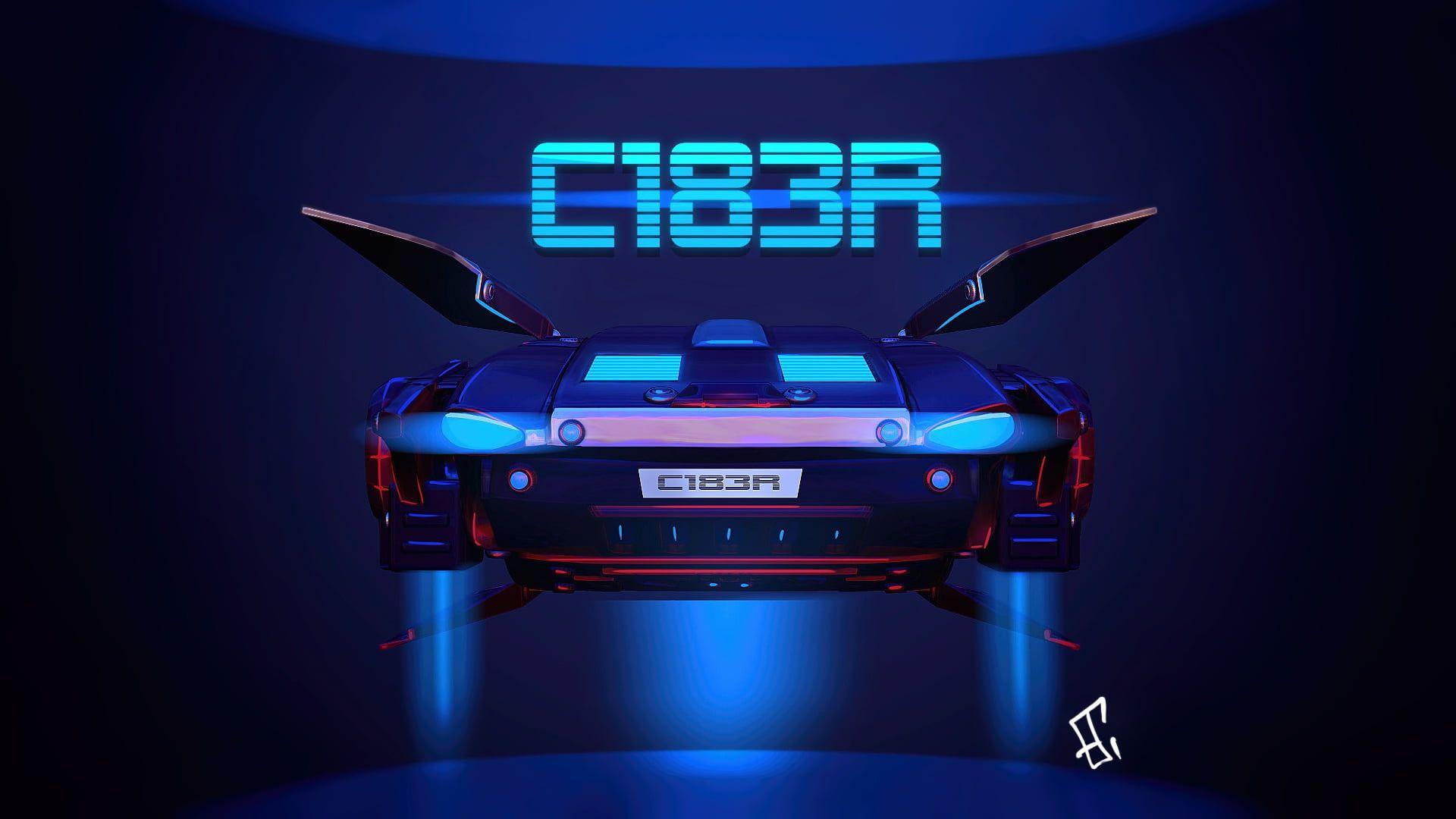 1920x1080 cyberpunk digital art #futuristic #car #vehicle P #wallpaper #hdwallpaper #desktop. Digital art, Technology wallpaper, Cyberpunk