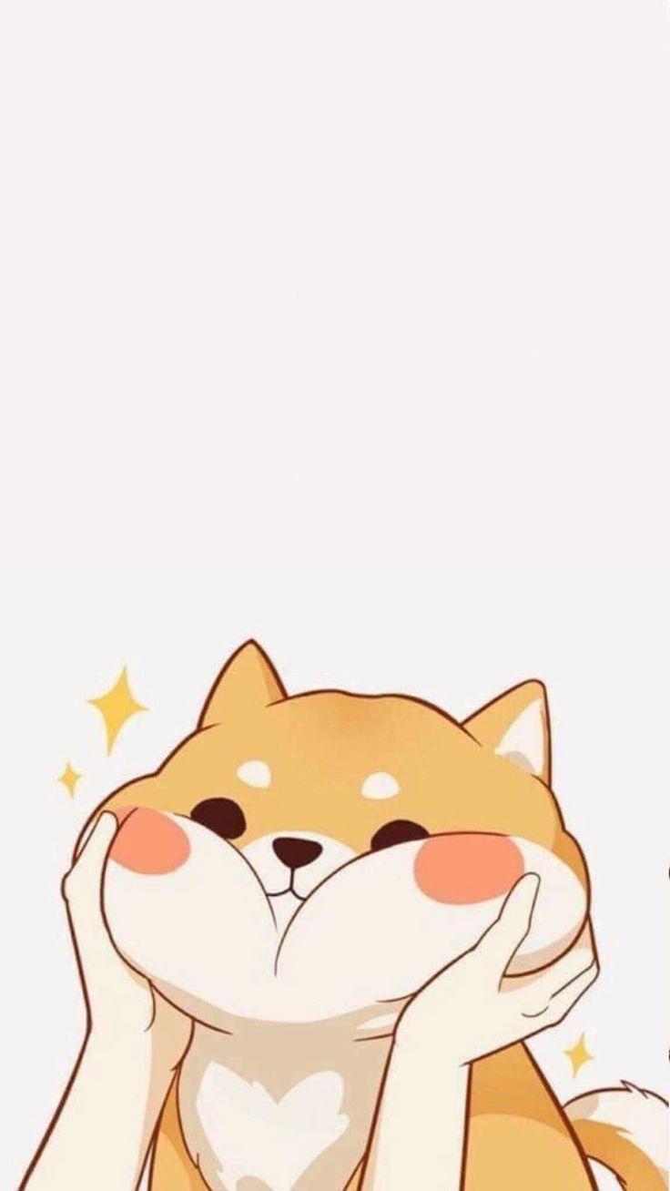 736x1308 Wii !!! Il est si mignon papier peint Kawaii. Cute animal drawings, Cute cartoon wallpaper, Cute drawings