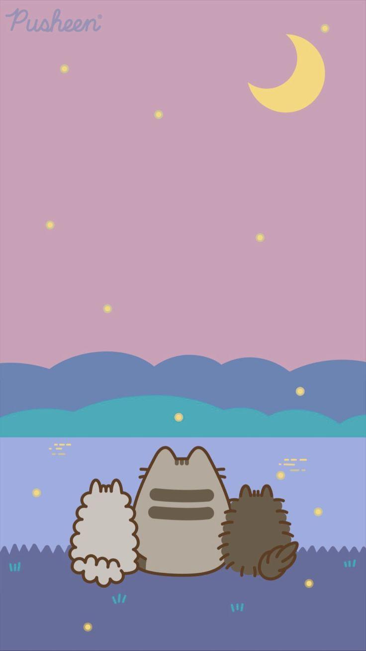 736x1308 Pusheen cat iphone wallpaper summer. Pusheen cute, Pusheen cat, iPhone wallpaper cat
