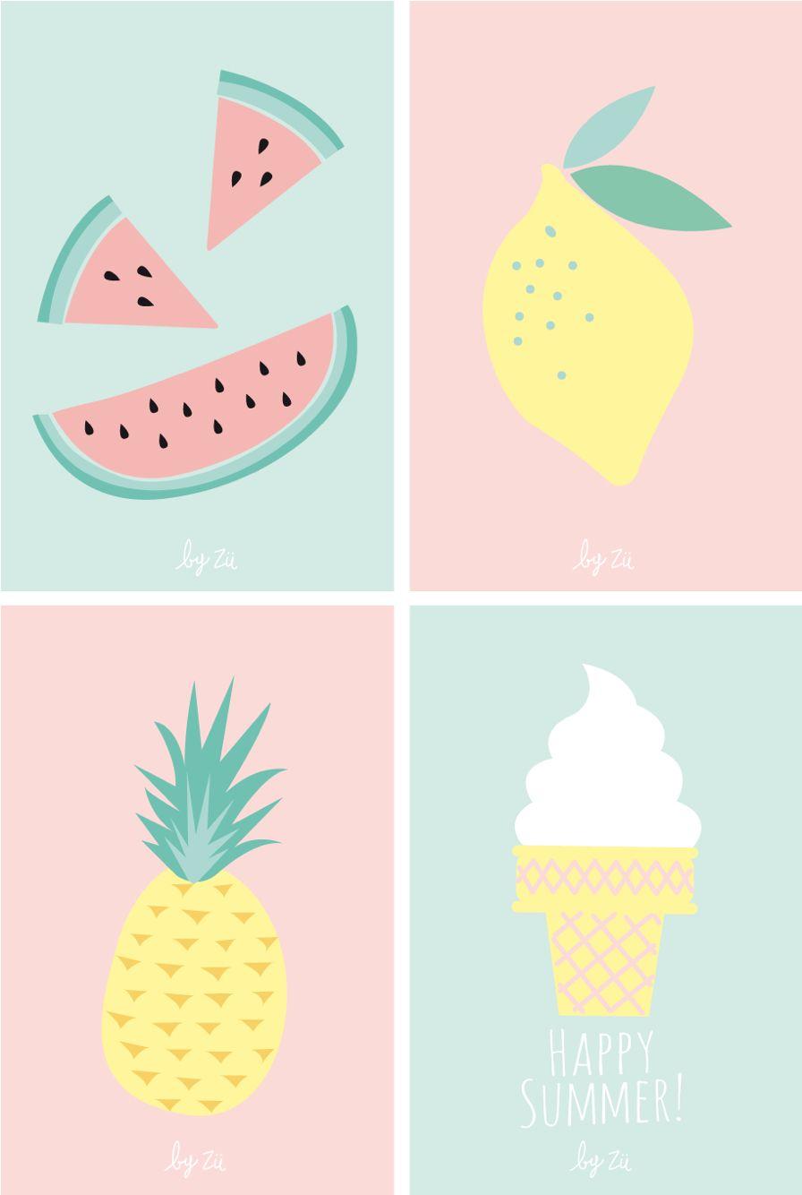 896x1334 Cute Summer Wallpaper