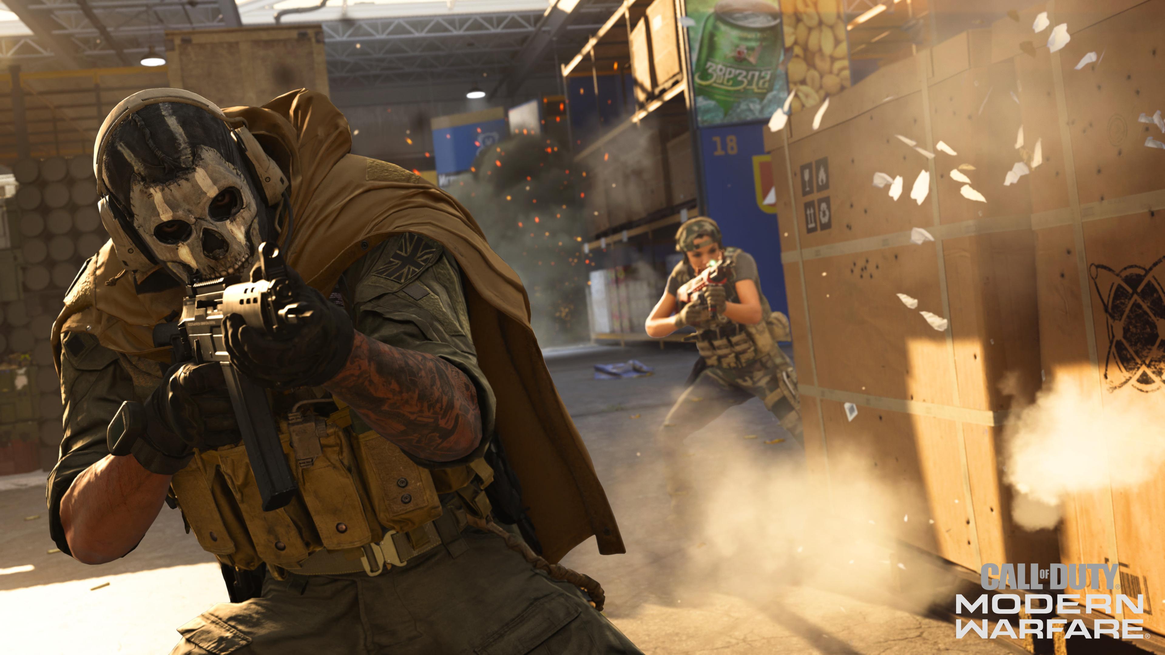 3840x2160 COD Modern Warfare, Ghost, Soldier, Season 4K wallpaper. Mocah HD Wallpaper