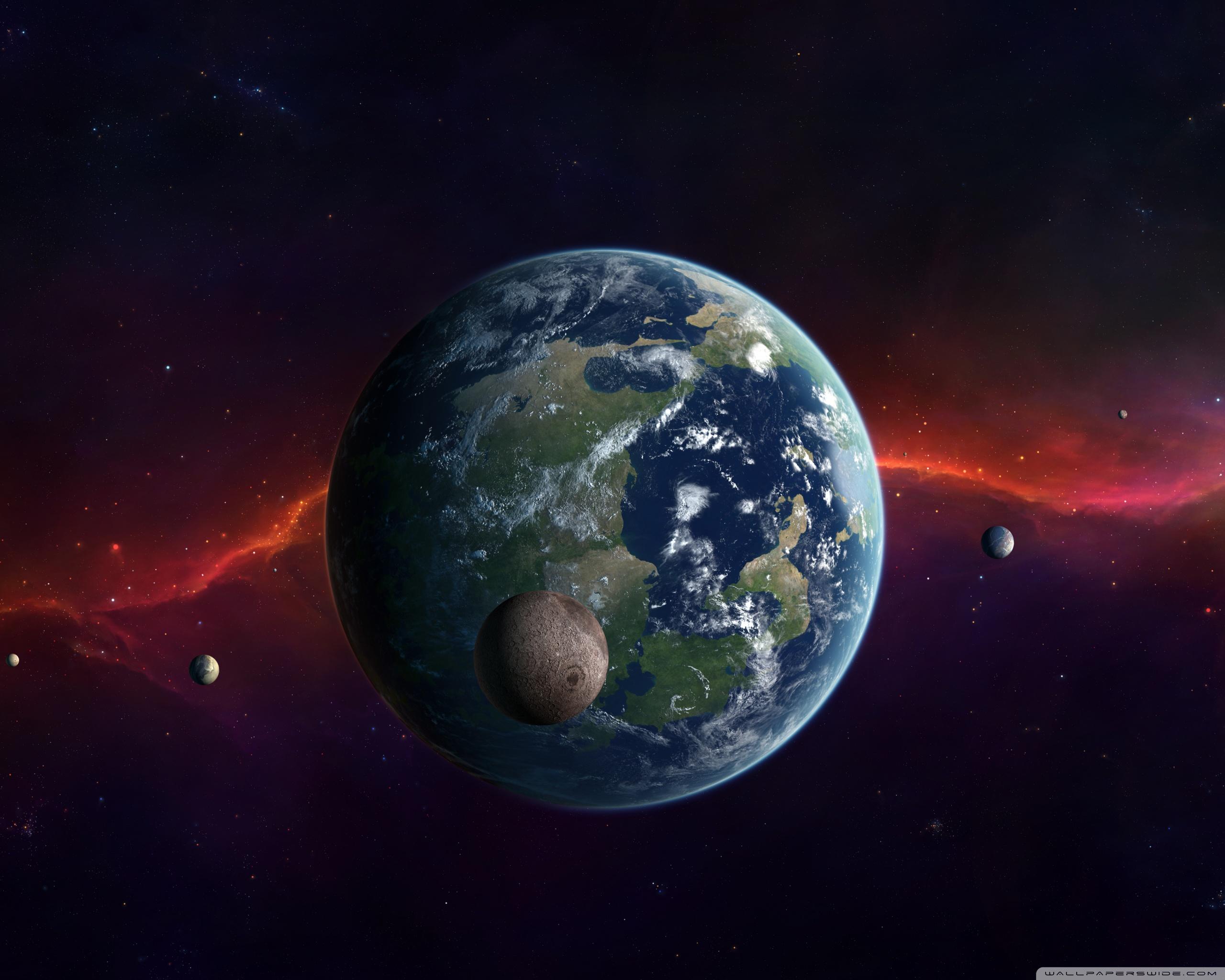 2560x2048 Earth, Moon And Other Planets Ultra HD Desktop Background Wallpaper for 4K UHD TV : Widescreen & UltraWide Desktop & Laptop : Multi Display, Dual Monitor : Tablet