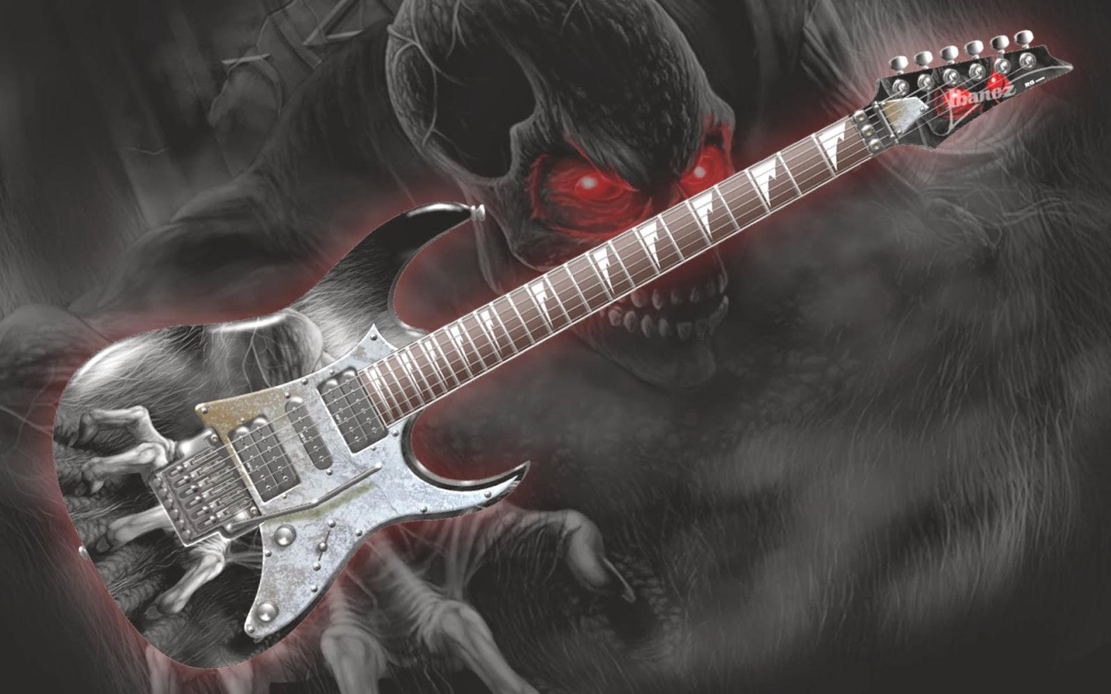 1600x1000 Heavy Metal Guitar Demon HD Wallpaper