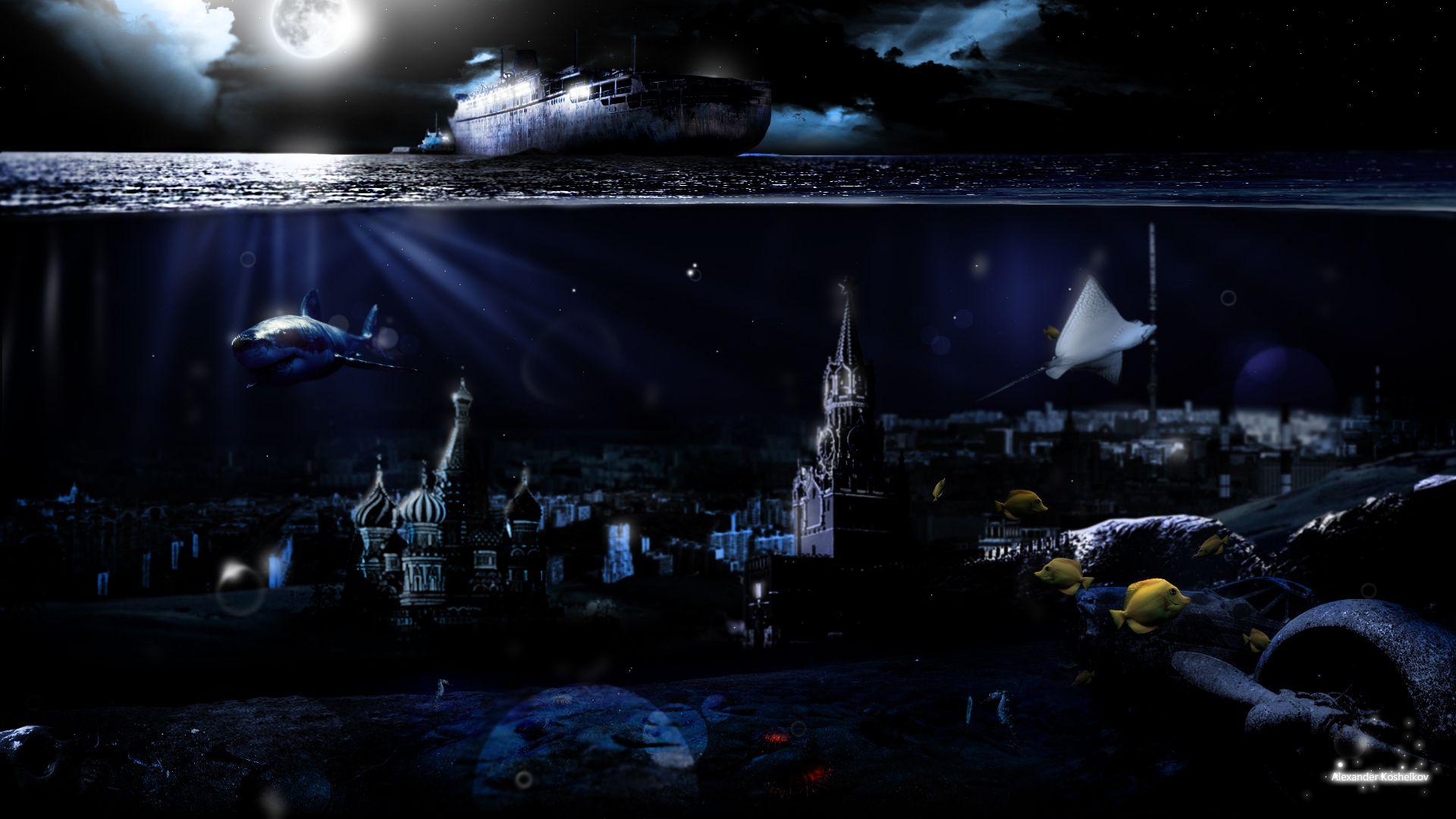 1920x1080 Breathtaking Parallel Worlds Desktop Wallpaper