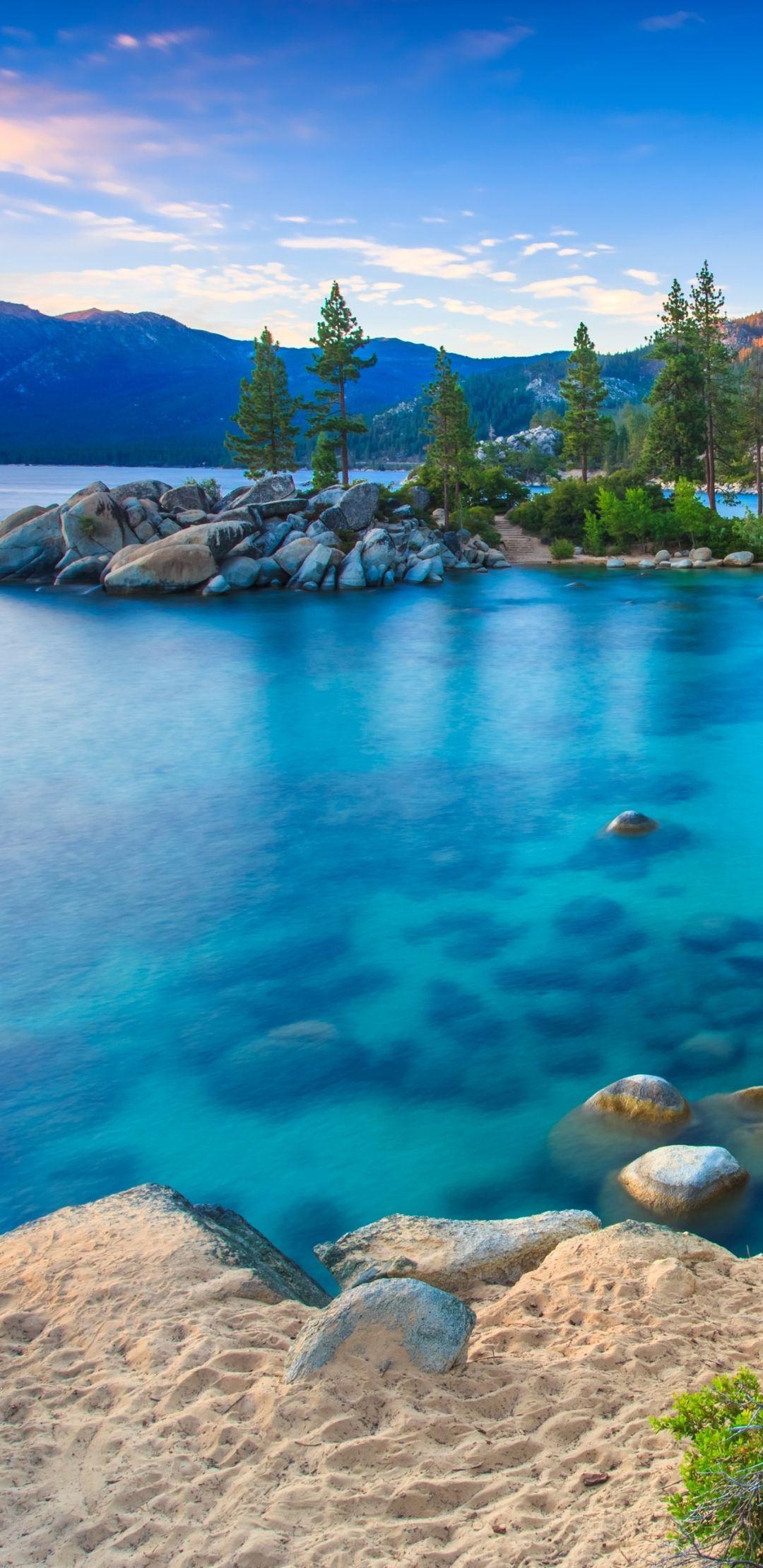 1080x2220 Lake Tahoe Phone Wallpaper, HD Lake Tahoe Phone Background on WallpaperBat