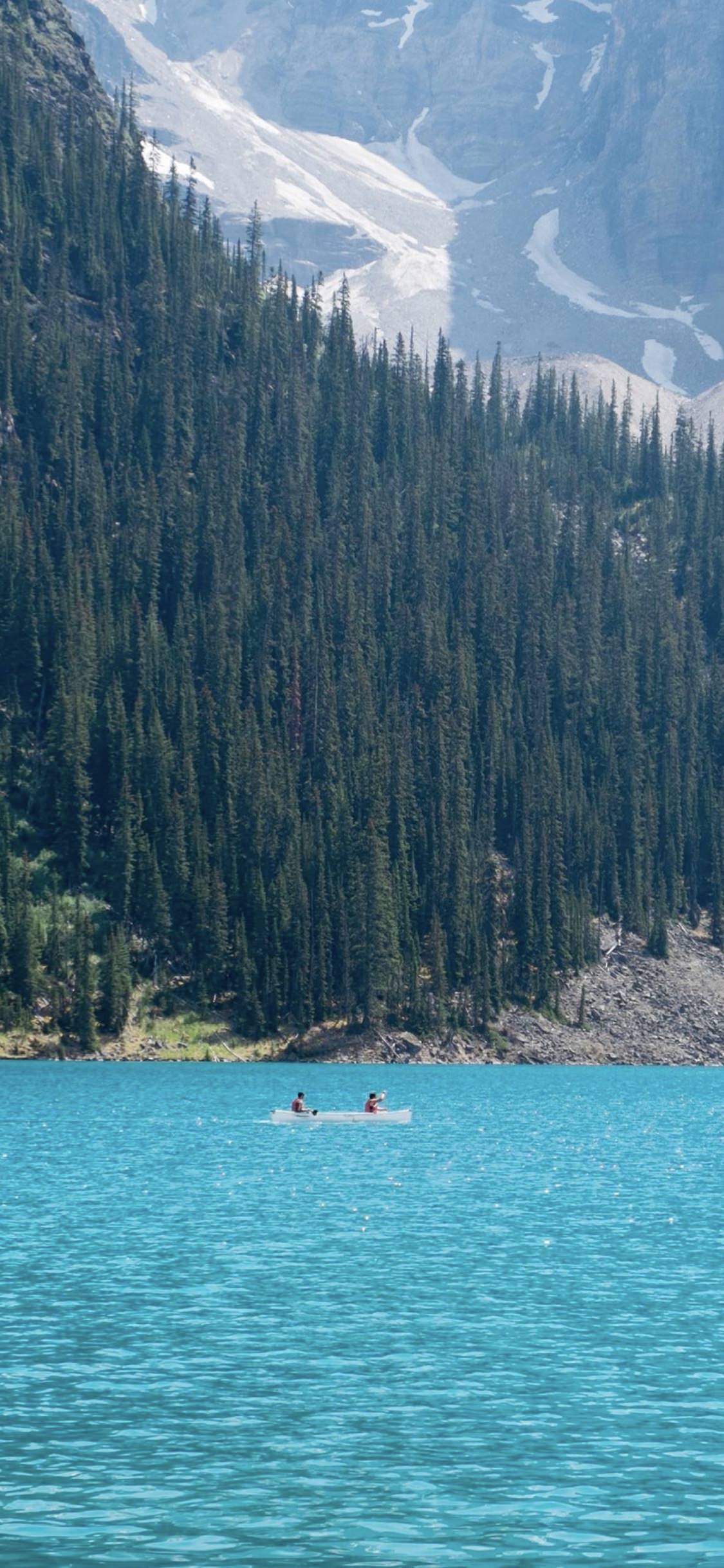 1125x2436 Landscape mountain lake. wallpaper.sc iPhoneXS
