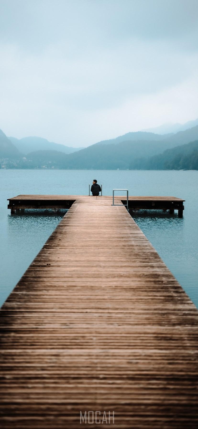 828x1792 Water, Body of Water, Pier, Lake, Dock, Apple iPhone 11 background, 828x1792. Mocah HD Wallpaper